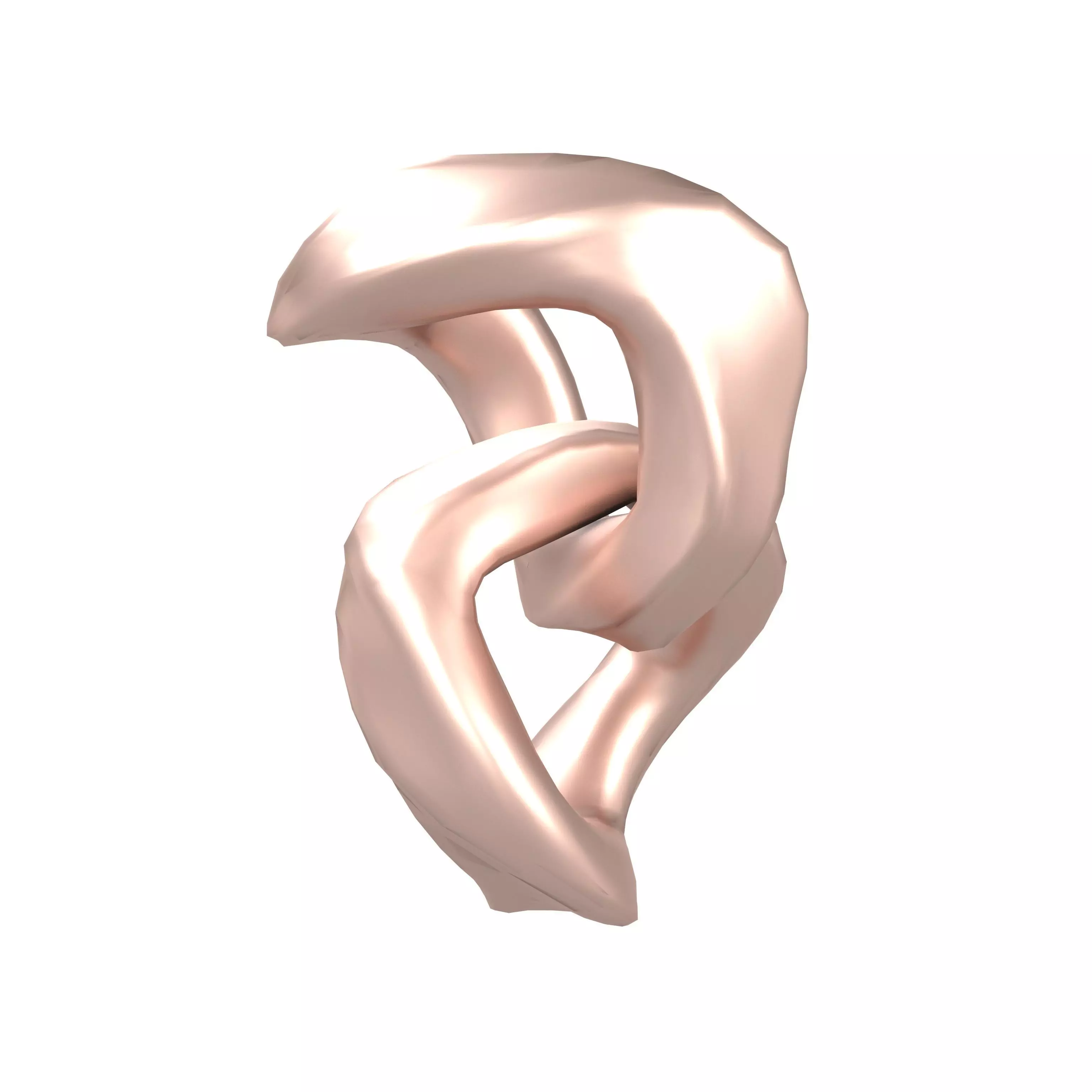 Abstract Shape v15 006 Low-poly 3D model_0