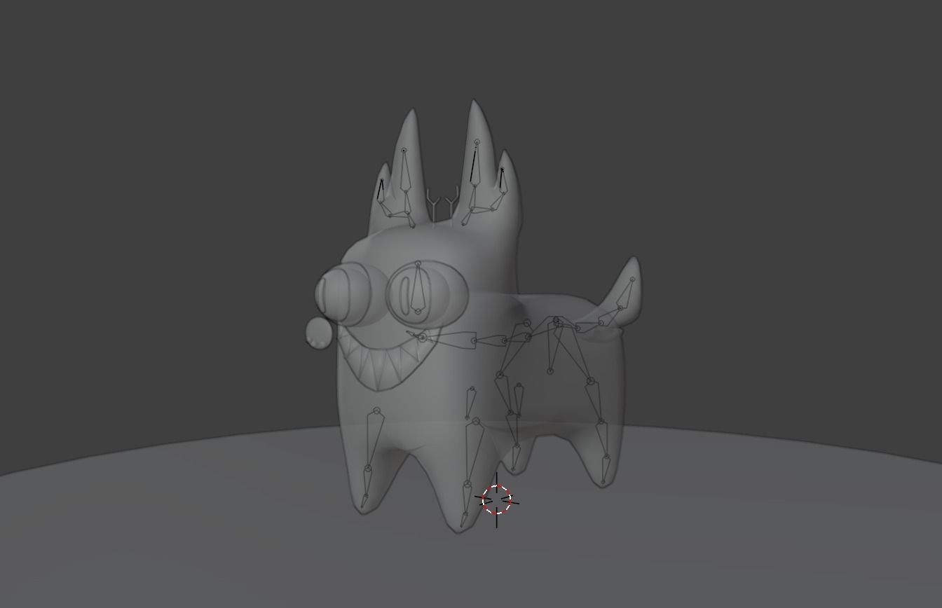 Alastor Cat Meme Free low-poly 3D model_5