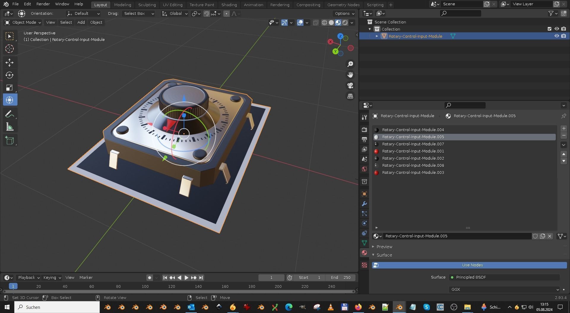 Rotary-Control-Input-Module 3D model_2