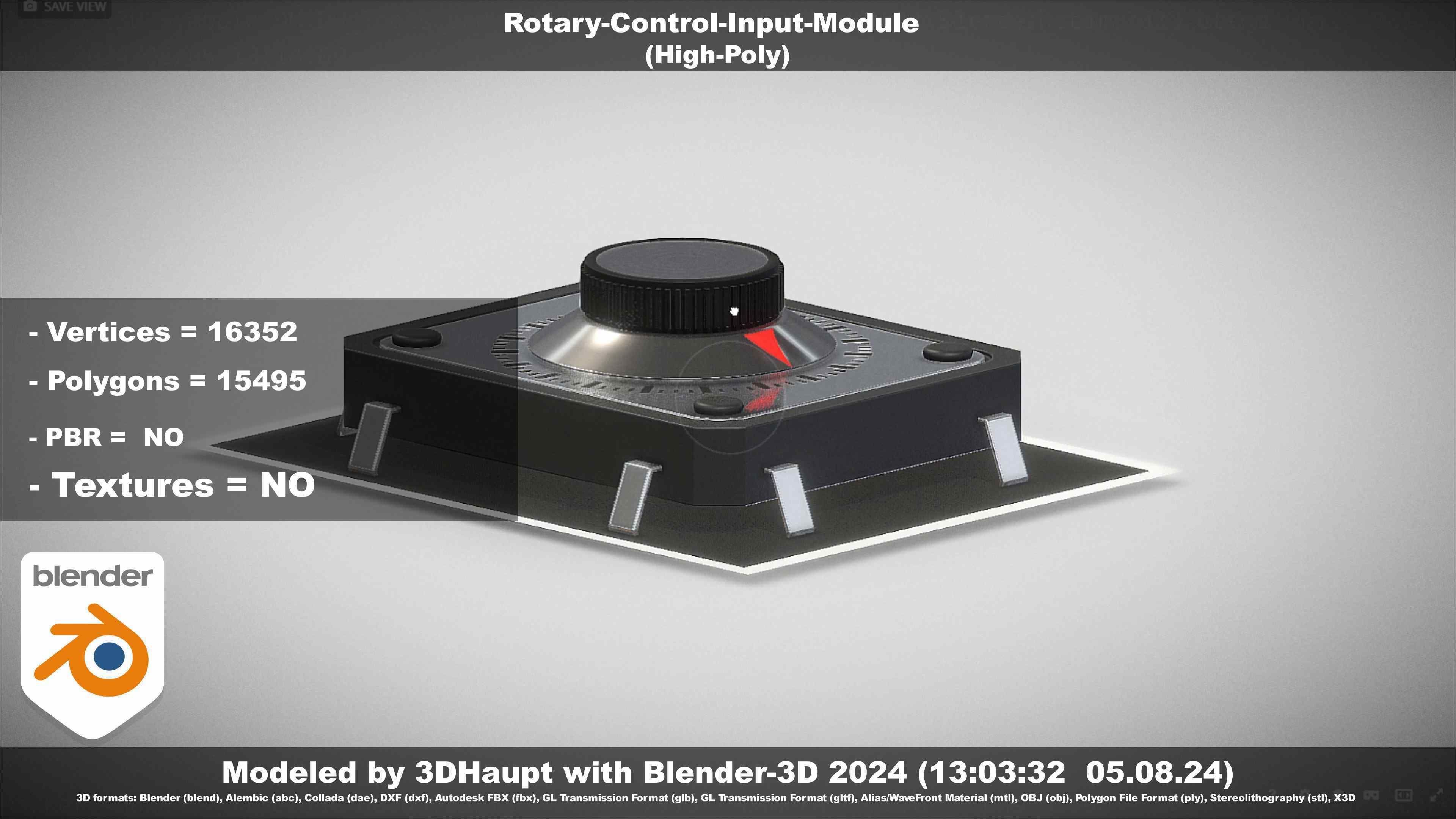 Rotary-Control-Input-Module 3D model_85