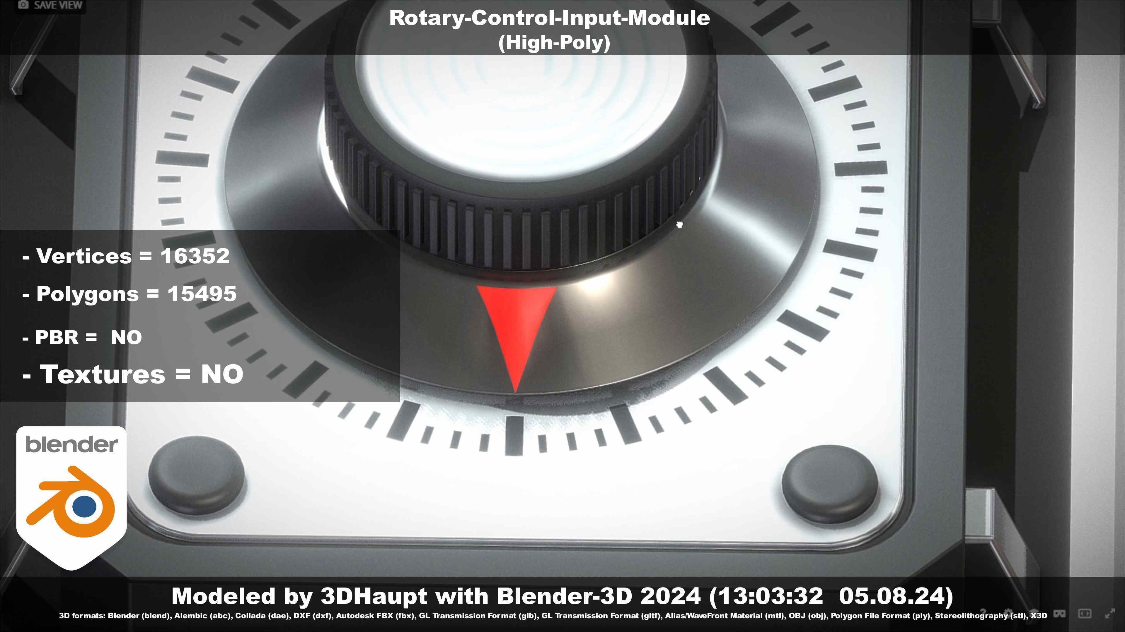 Rotary-Control-Input-Module 3D model_81