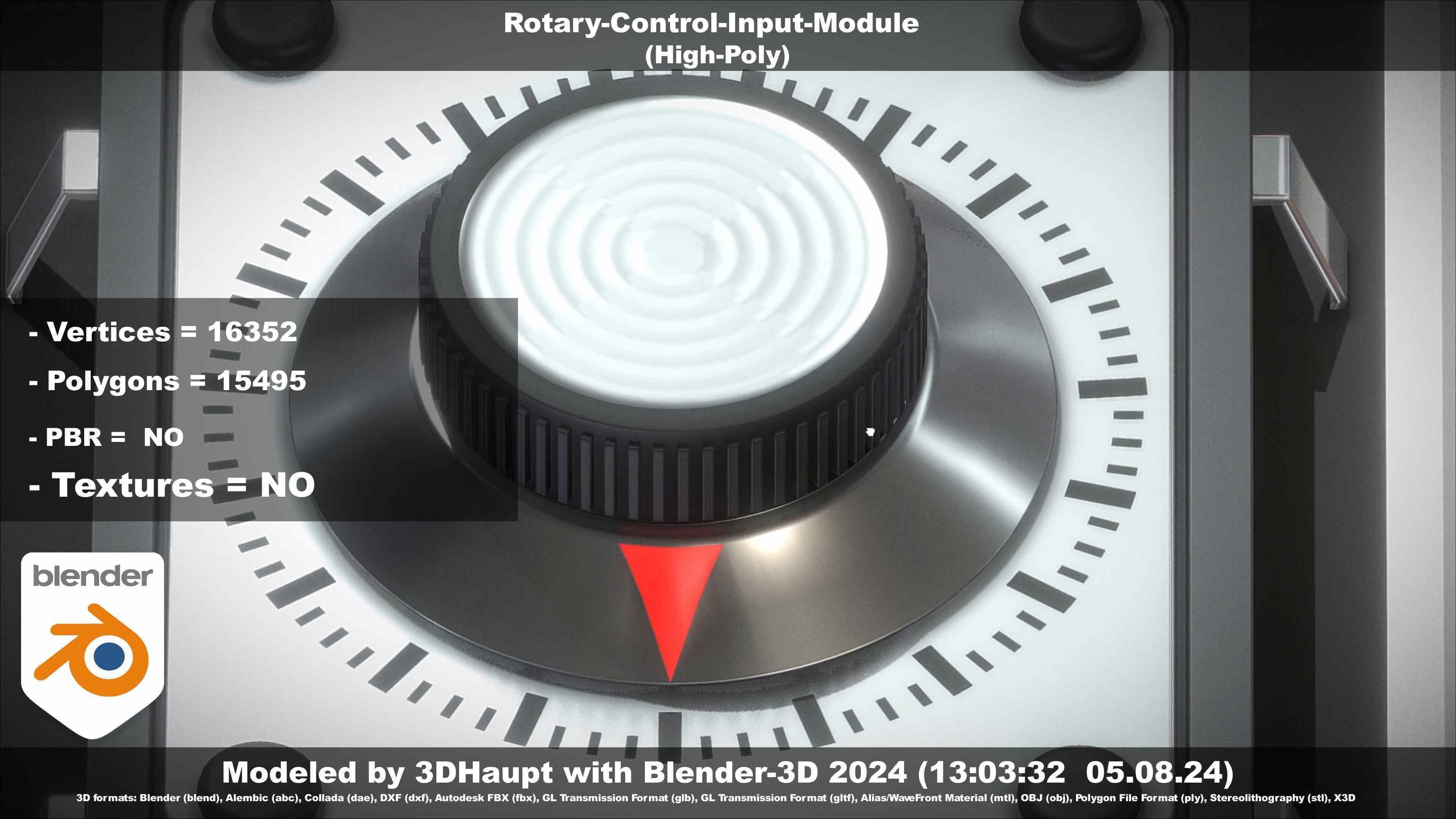 Rotary-Control-Input-Module 3D model_52