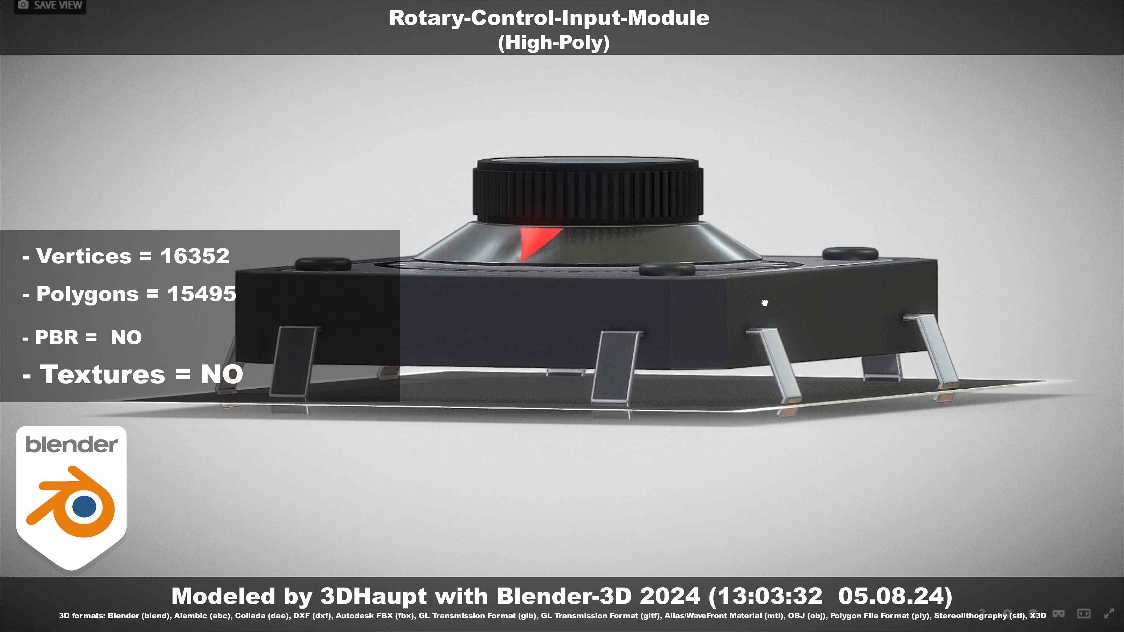 Rotary-Control-Input-Module 3D model_97