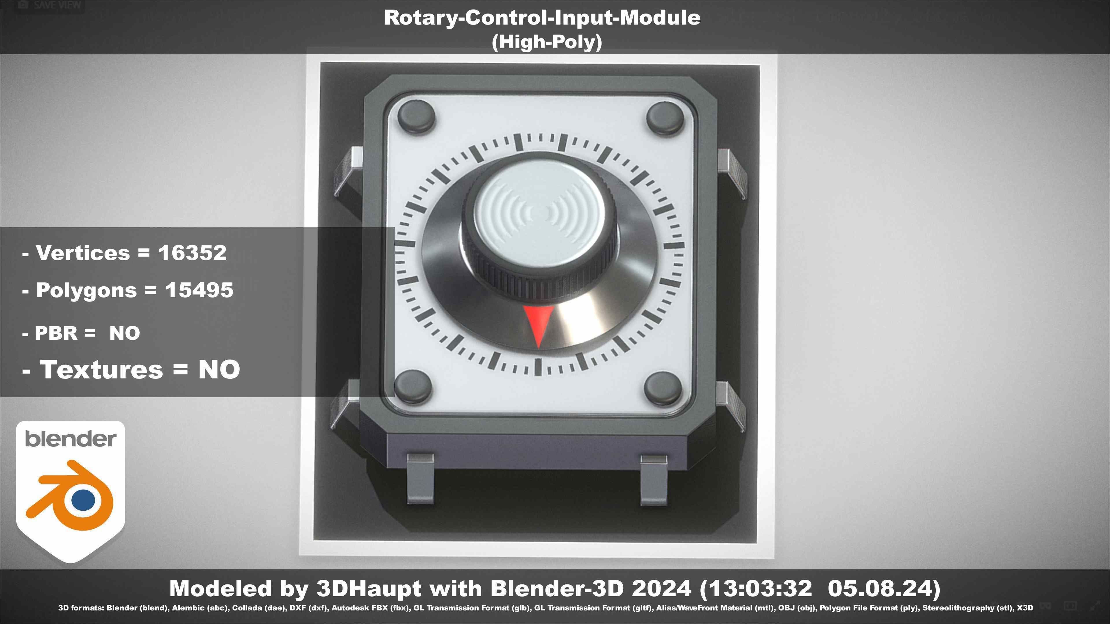 Rotary-Control-Input-Module 3D model_71