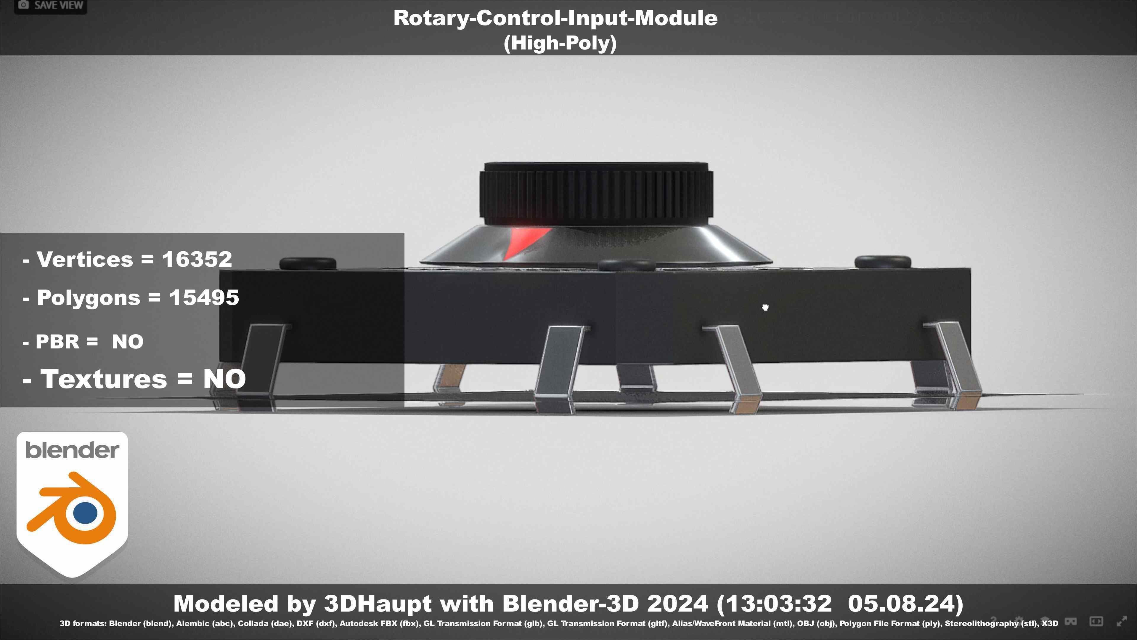 Rotary-Control-Input-Module 3D model_95