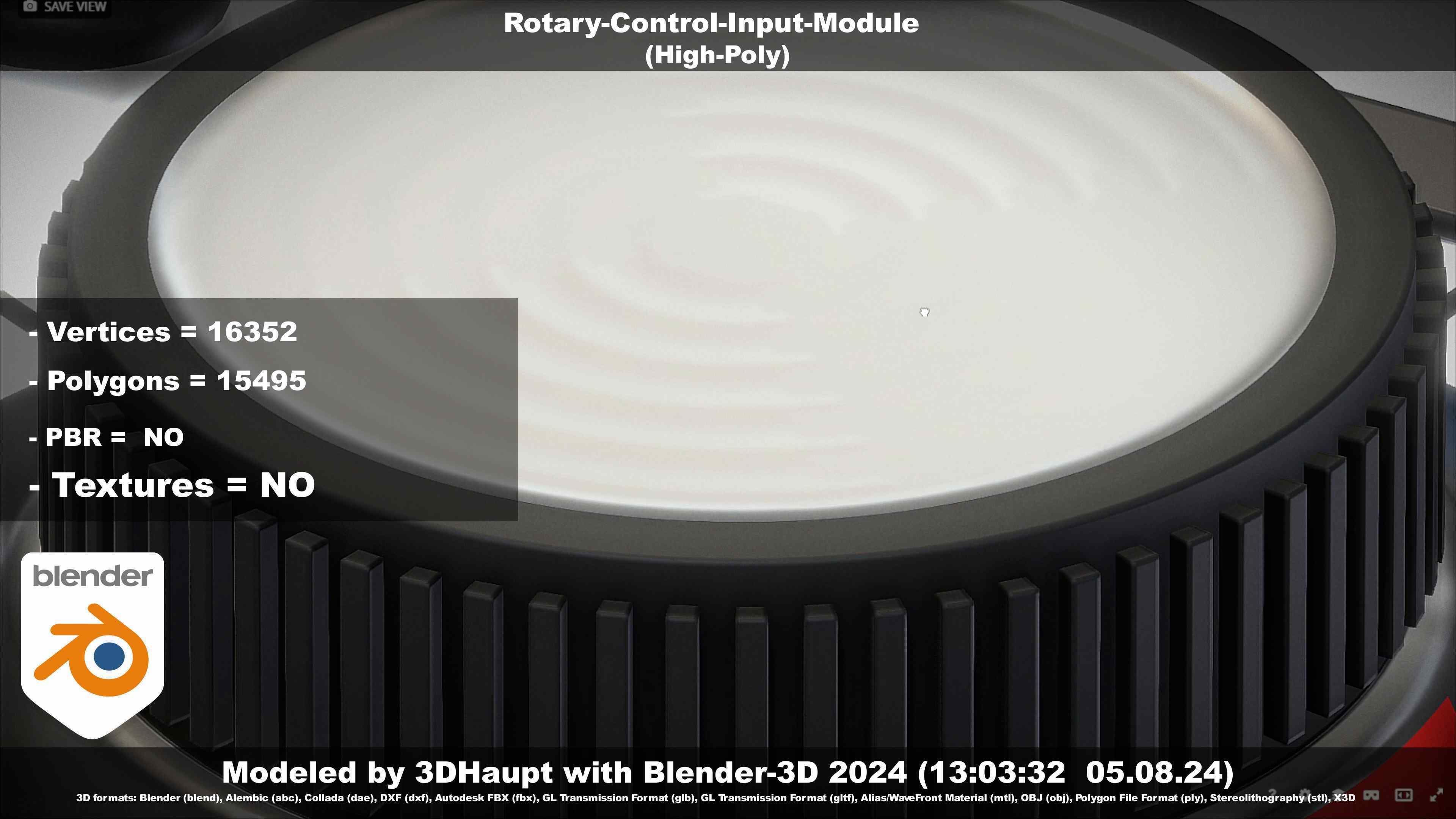 Rotary-Control-Input-Module 3D model_82