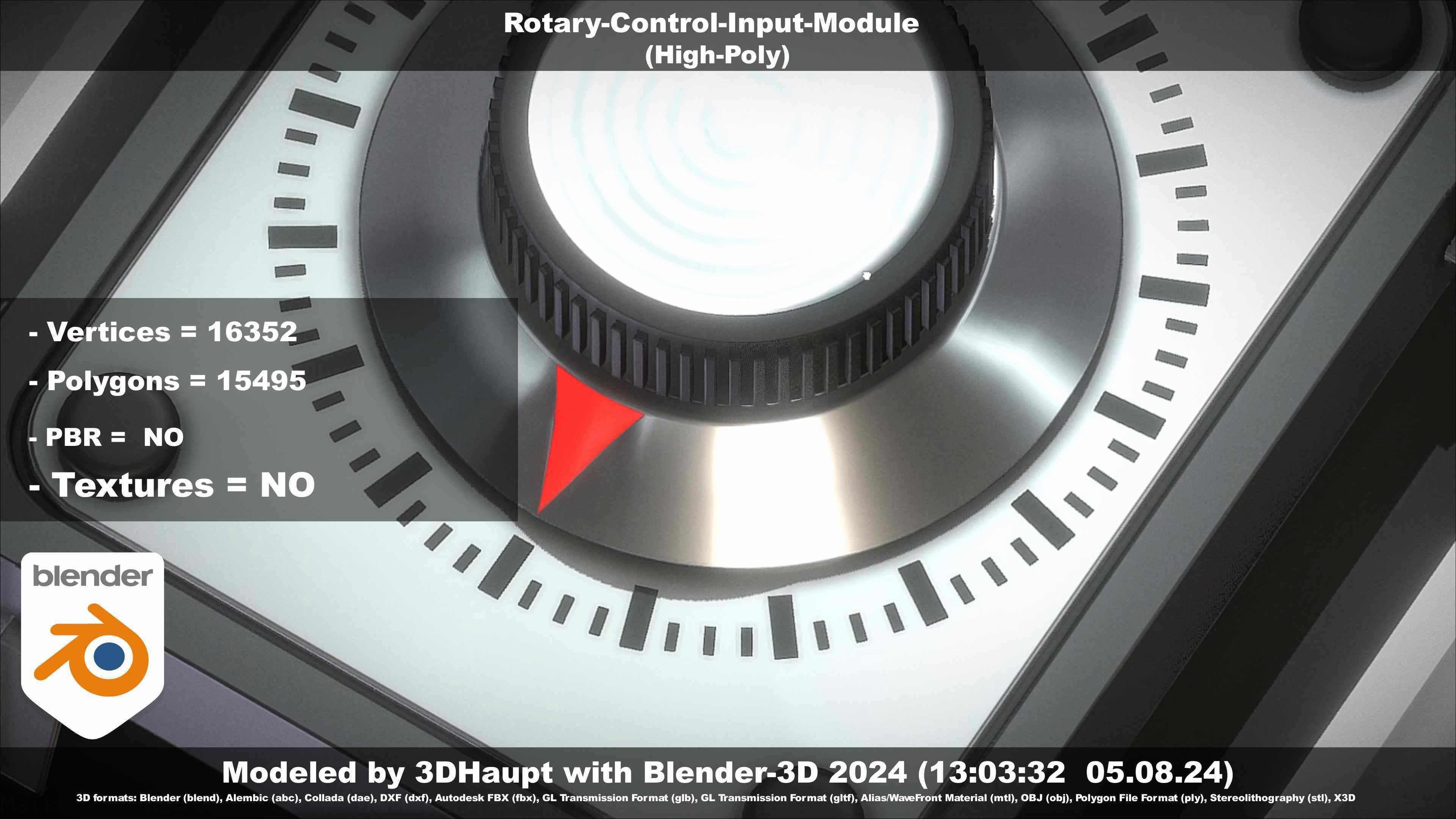 Rotary-Control-Input-Module 3D model_48