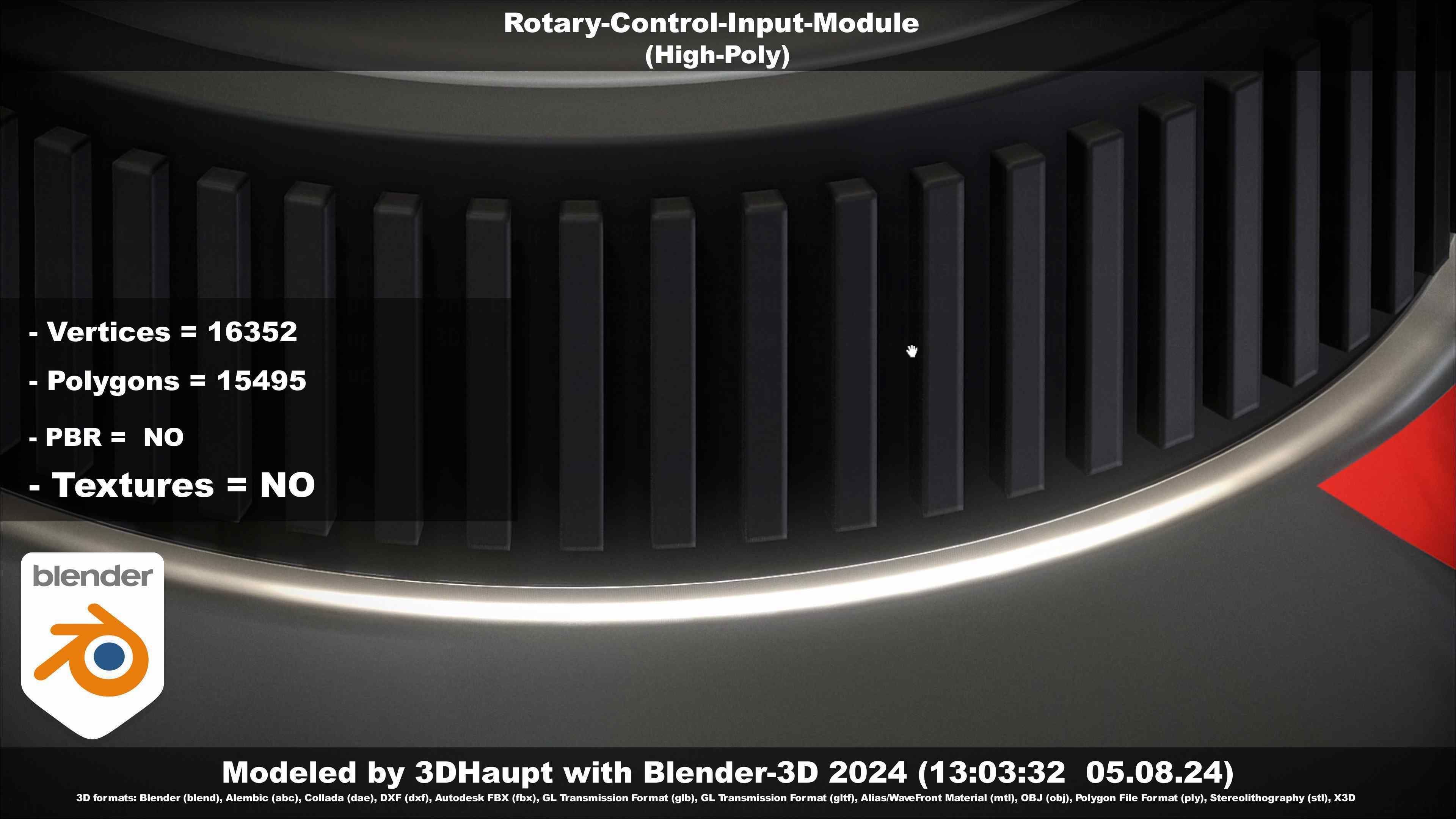 Rotary-Control-Input-Module 3D model_83