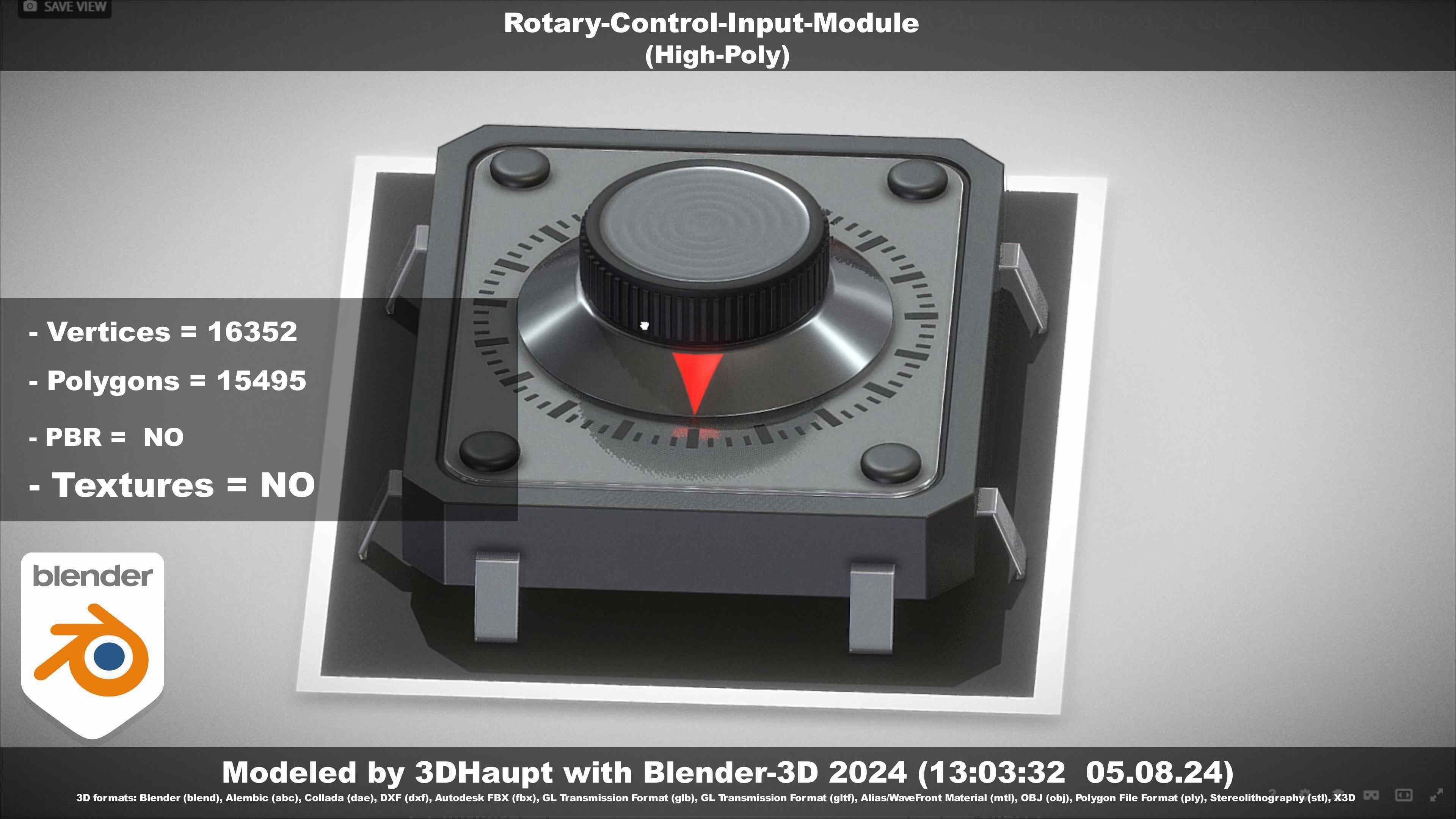 Rotary-Control-Input-Module 3D model_41