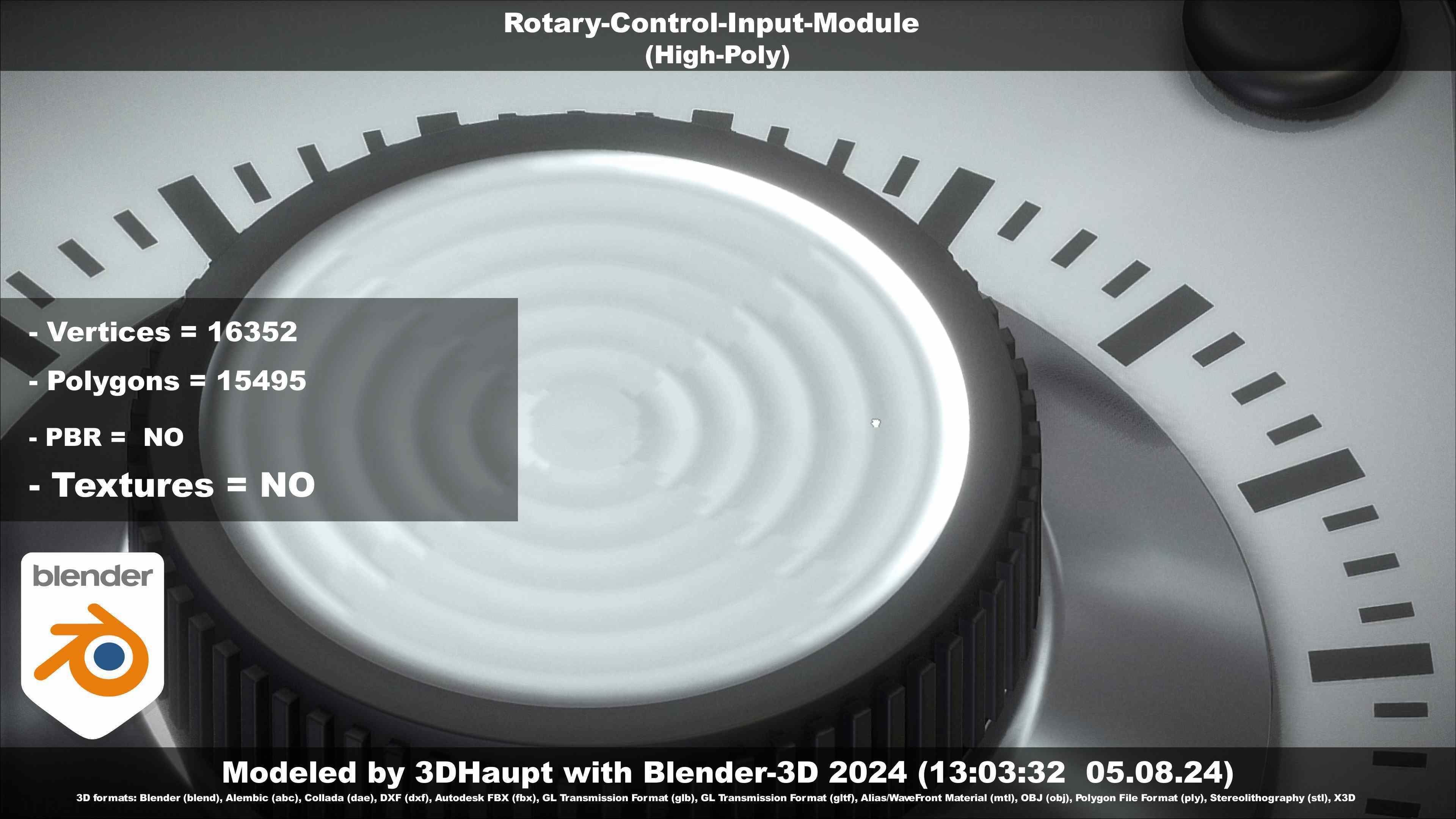 Rotary-Control-Input-Module 3D model_59