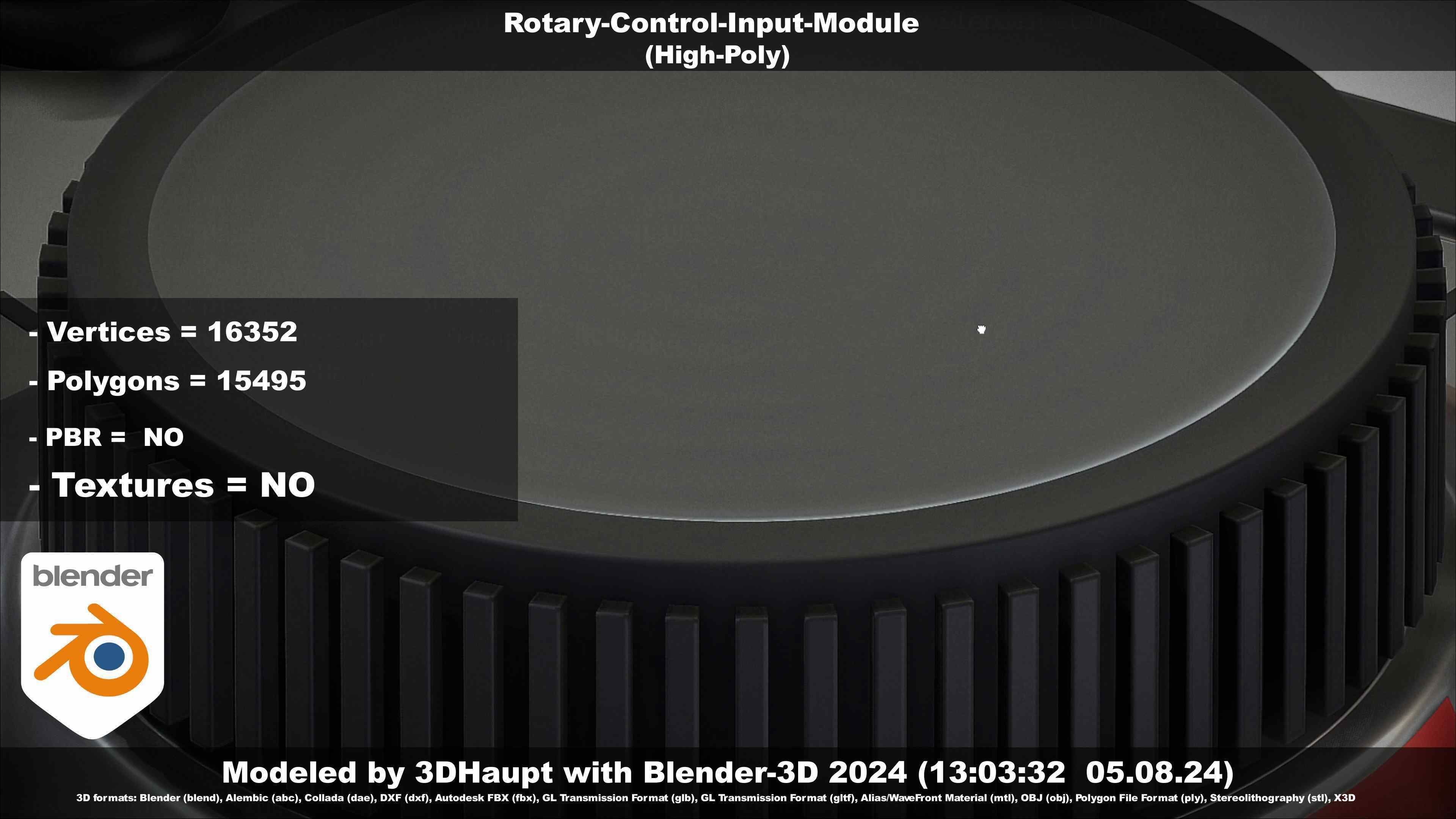 Rotary-Control-Input-Module 3D model_92