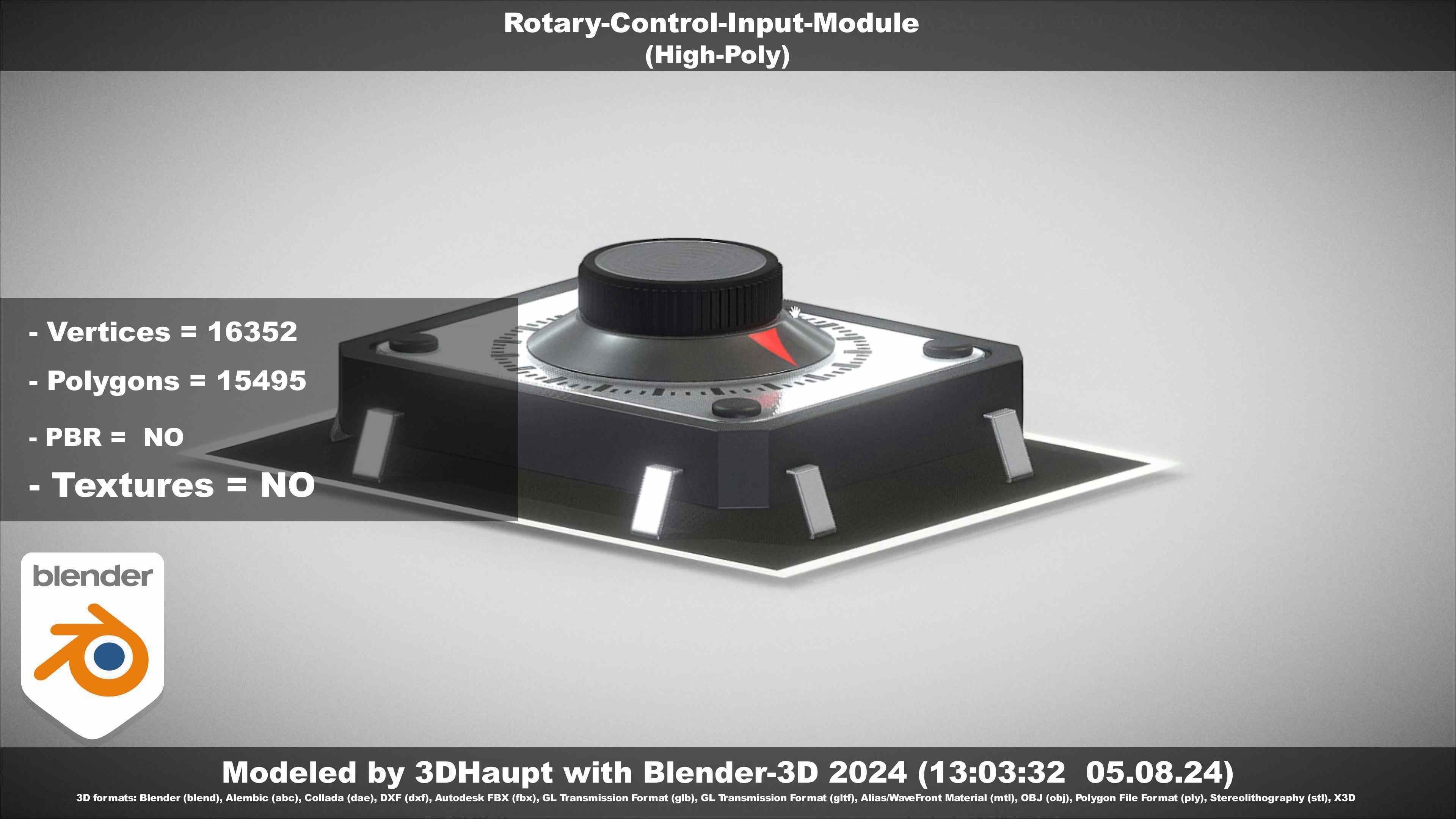 Rotary-Control-Input-Module 3D model_49