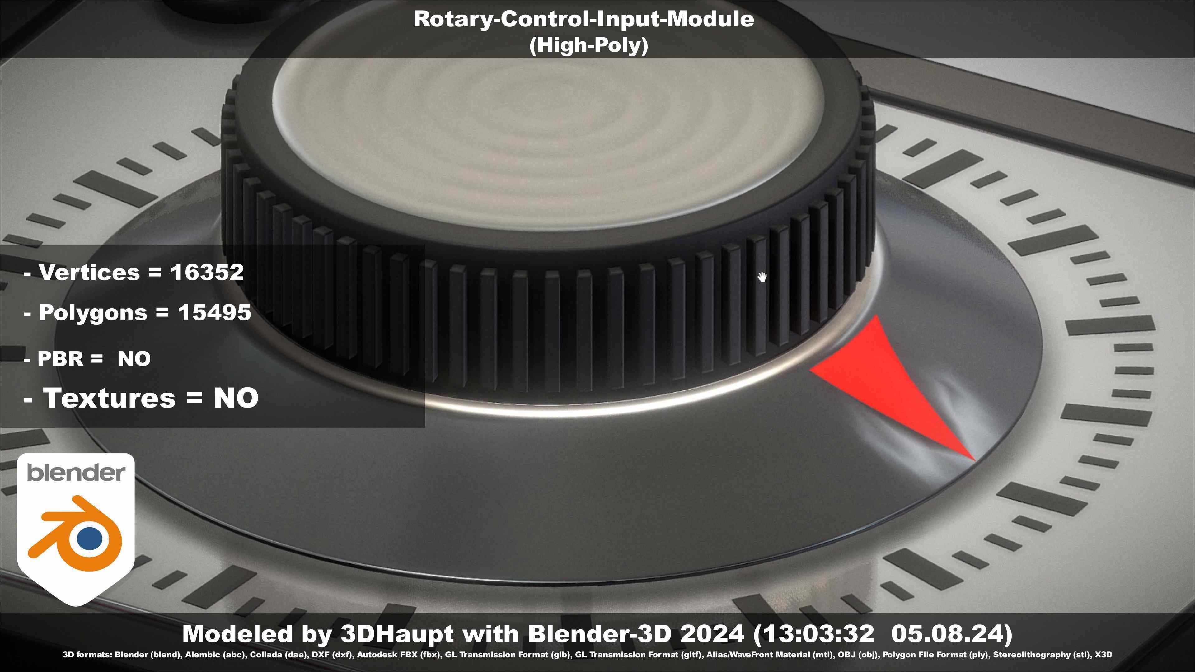 Rotary-Control-Input-Module 3D model_13