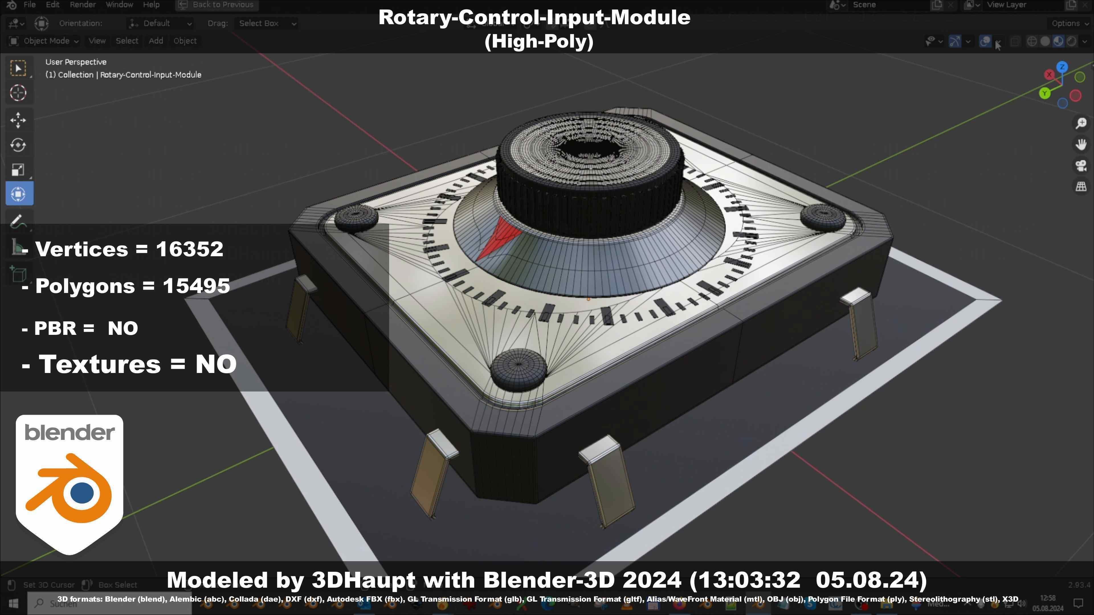 Rotary-Control-Input-Module 3D model_58