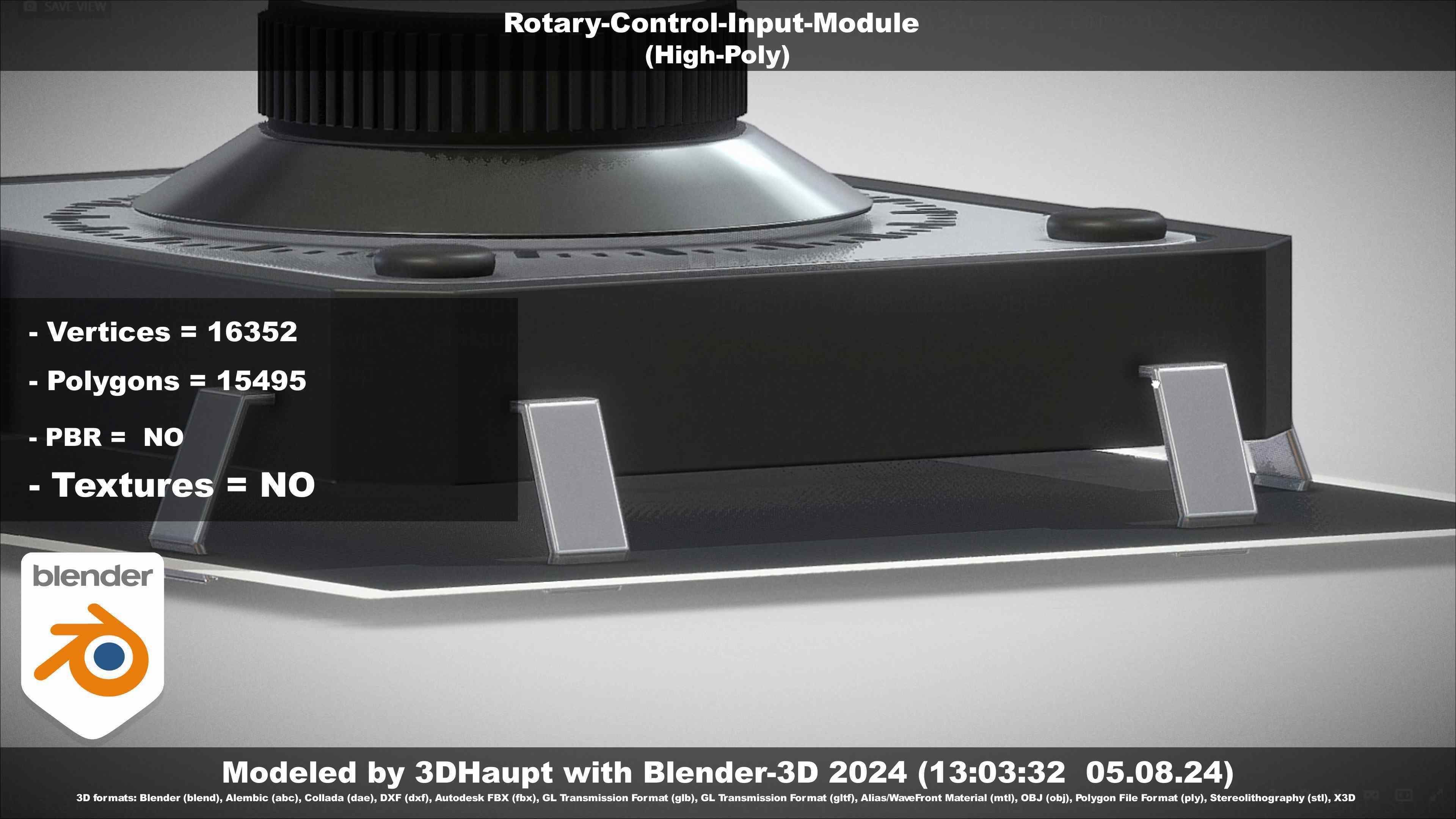 Rotary-Control-Input-Module 3D model_14