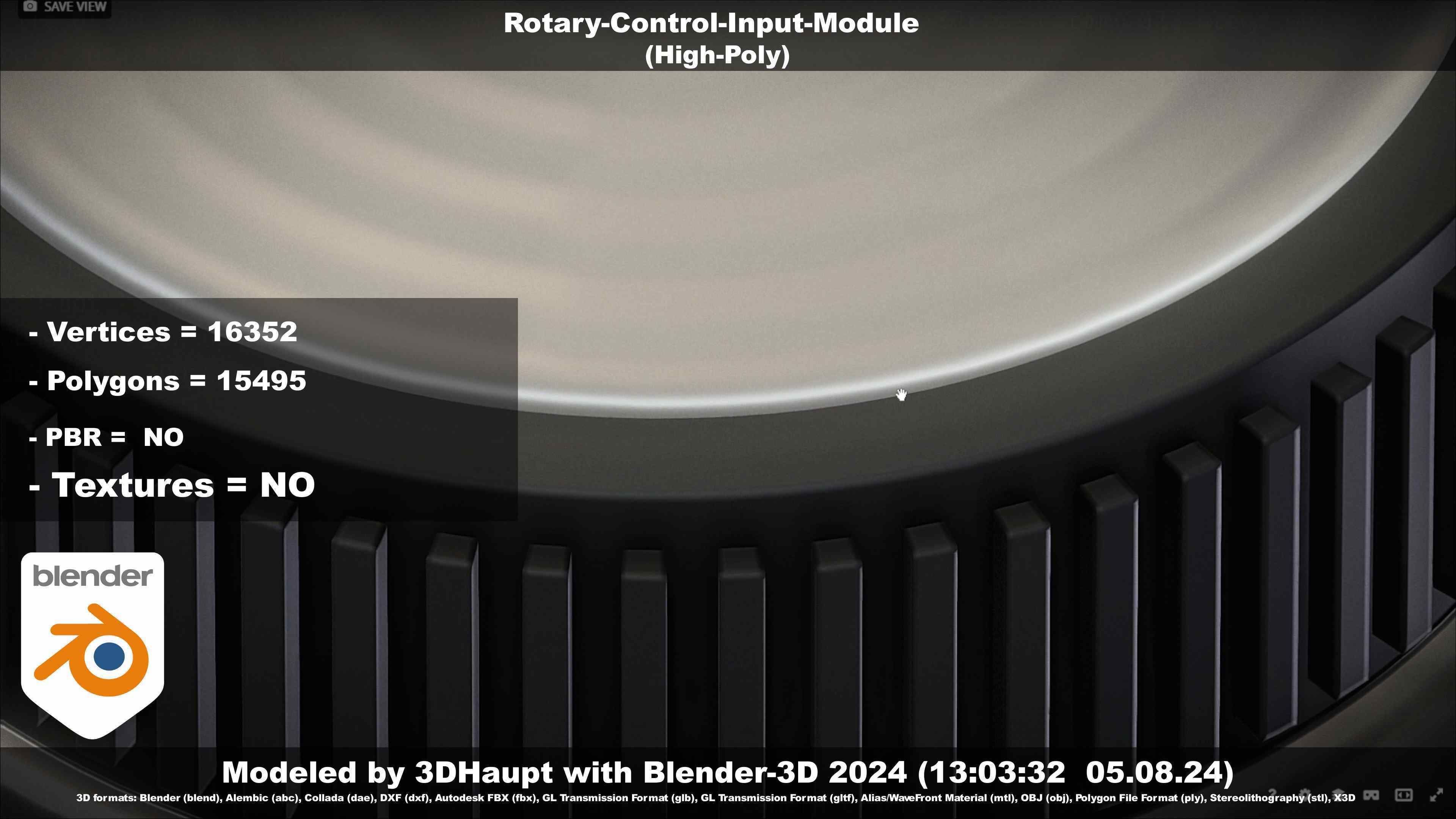 Rotary-Control-Input-Module 3D model_10
