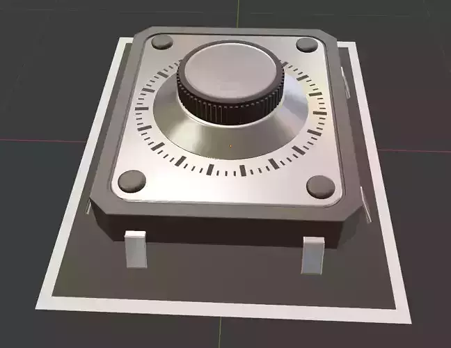 Rotary-Control-Input-Module 3D model