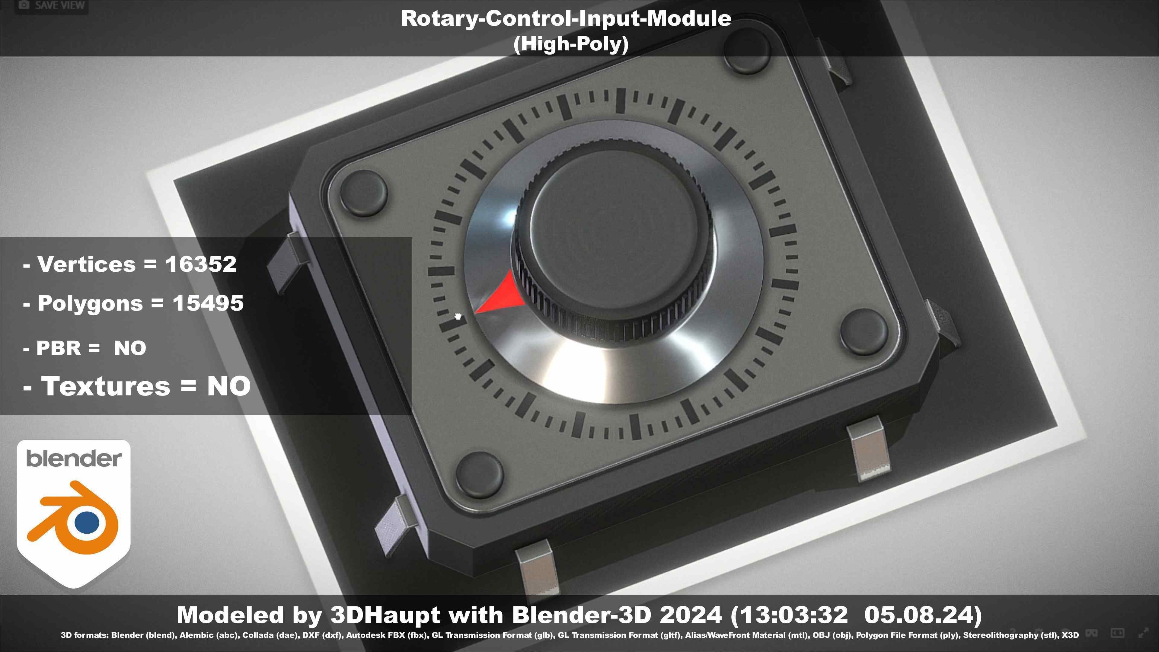 Rotary-Control-Input-Module 3D model_46