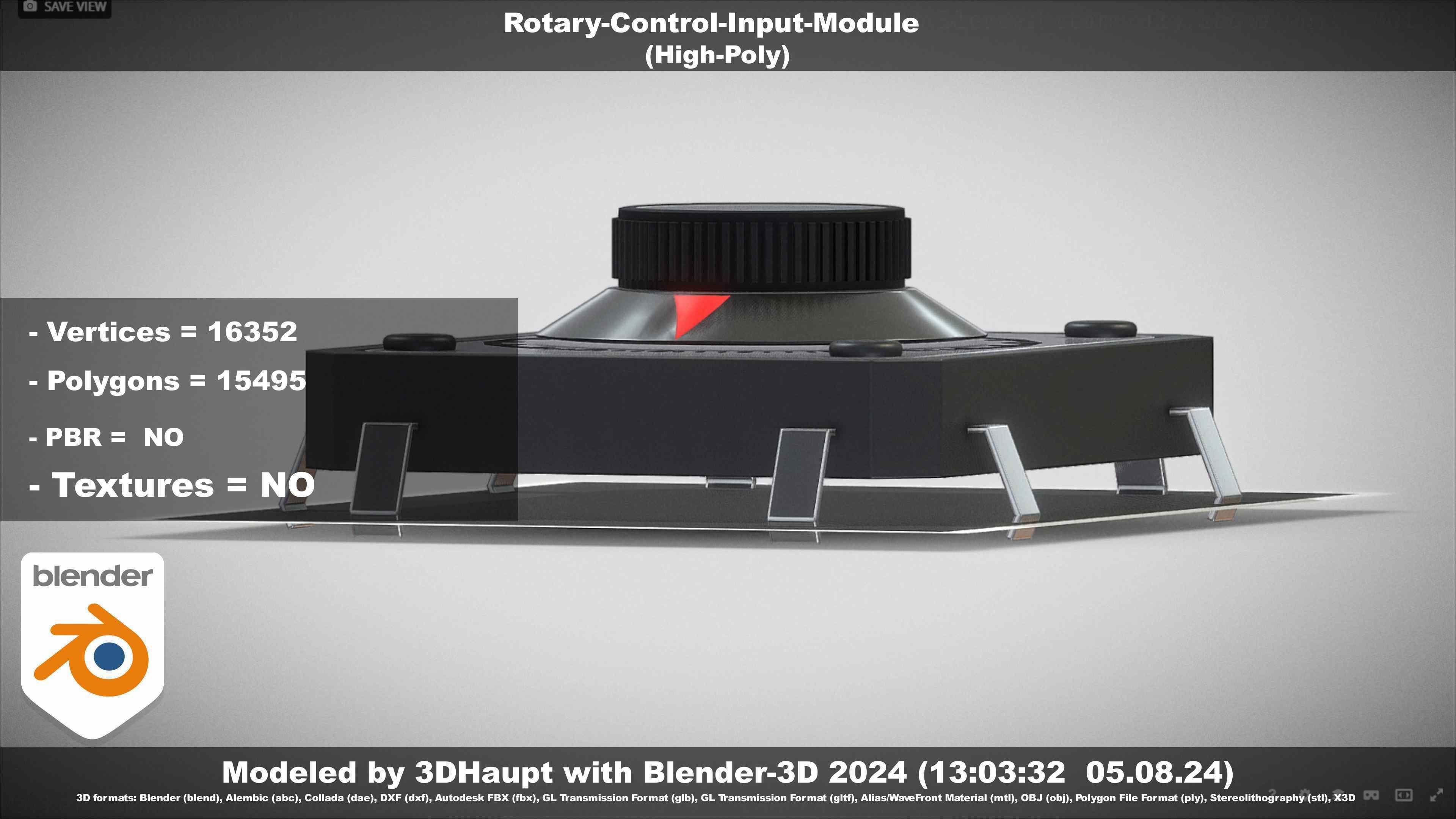 Rotary-Control-Input-Module 3D model_98