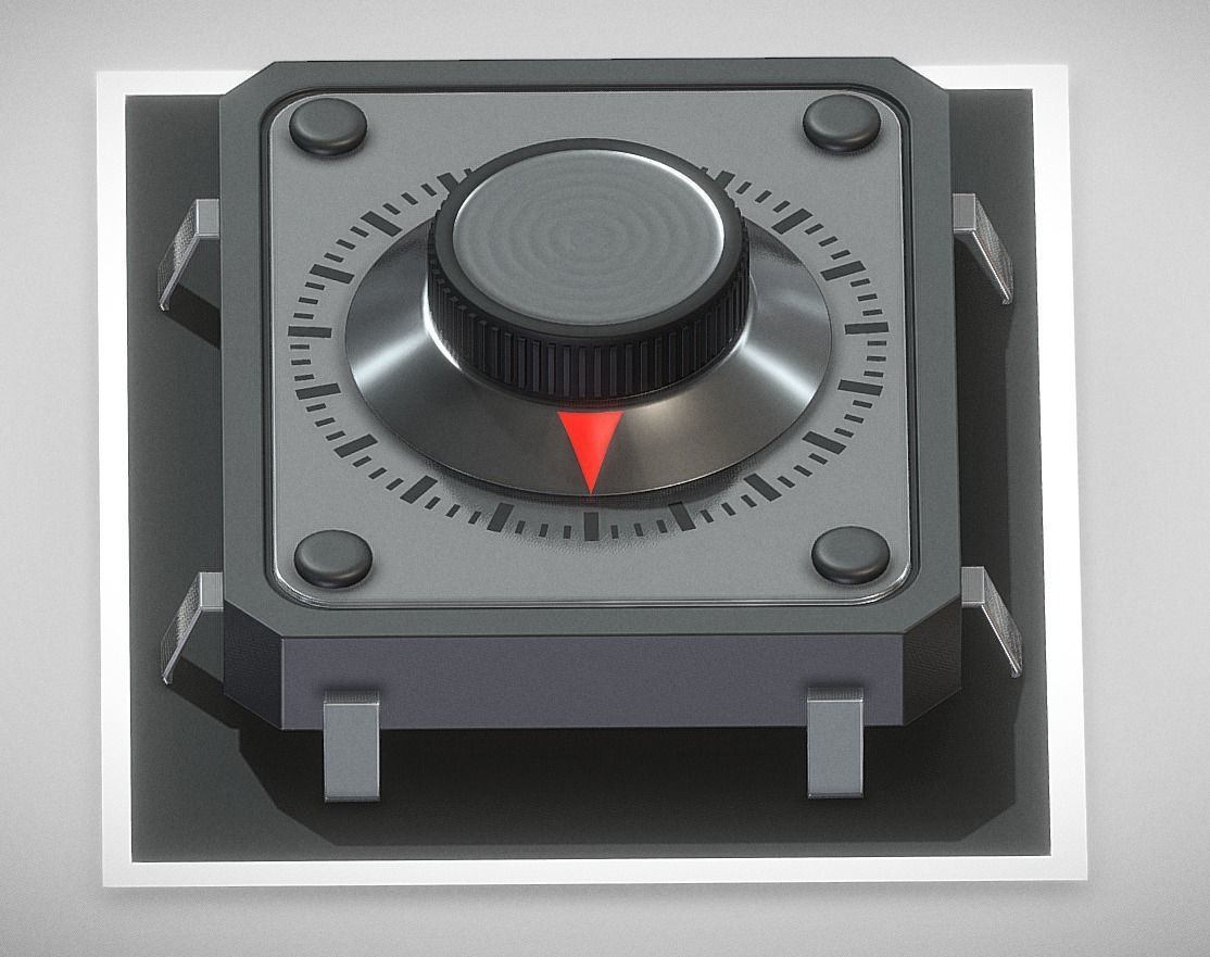Rotary-Control-Input-Module 3D model_5