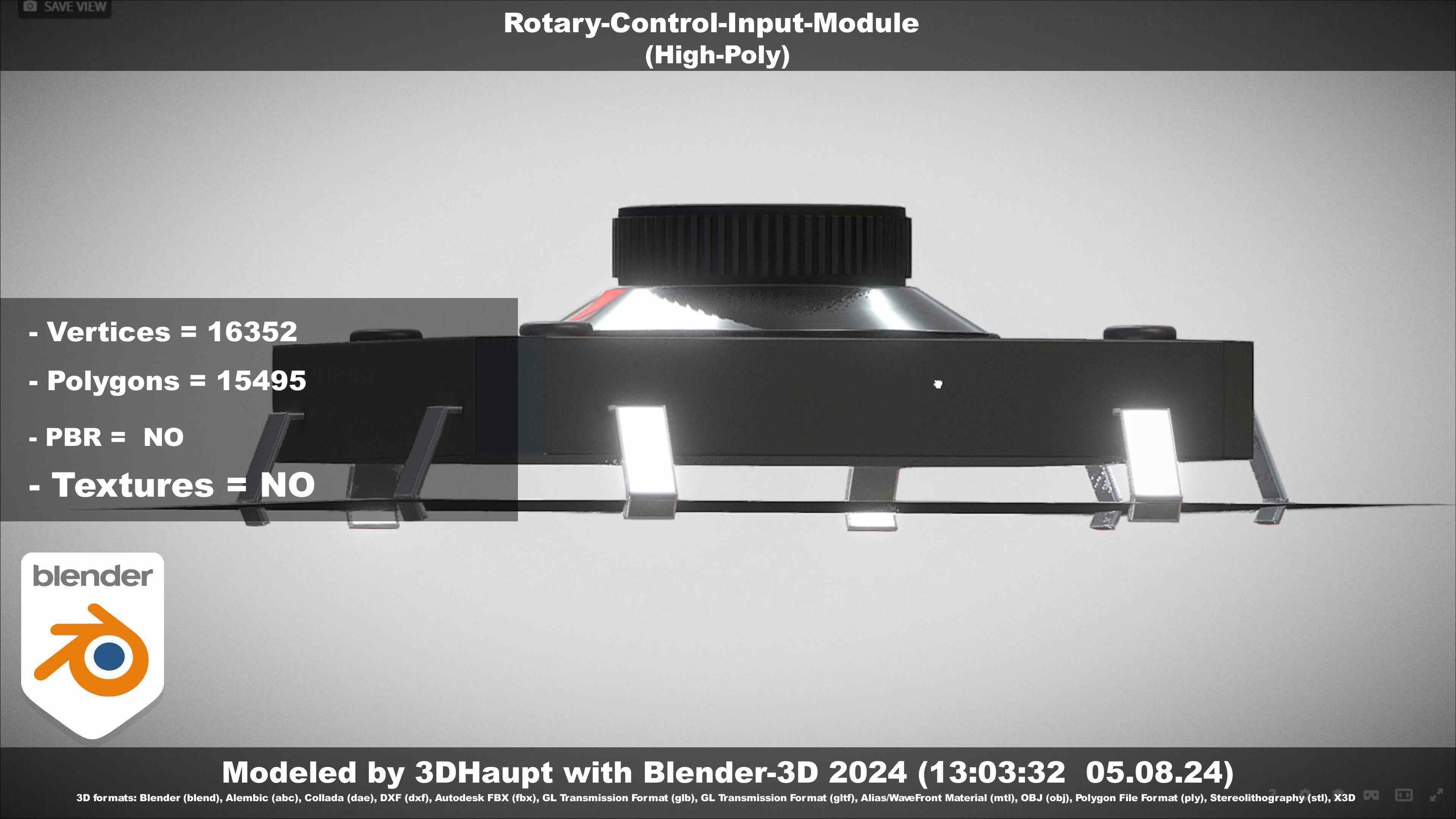 Rotary-Control-Input-Module 3D model_19
