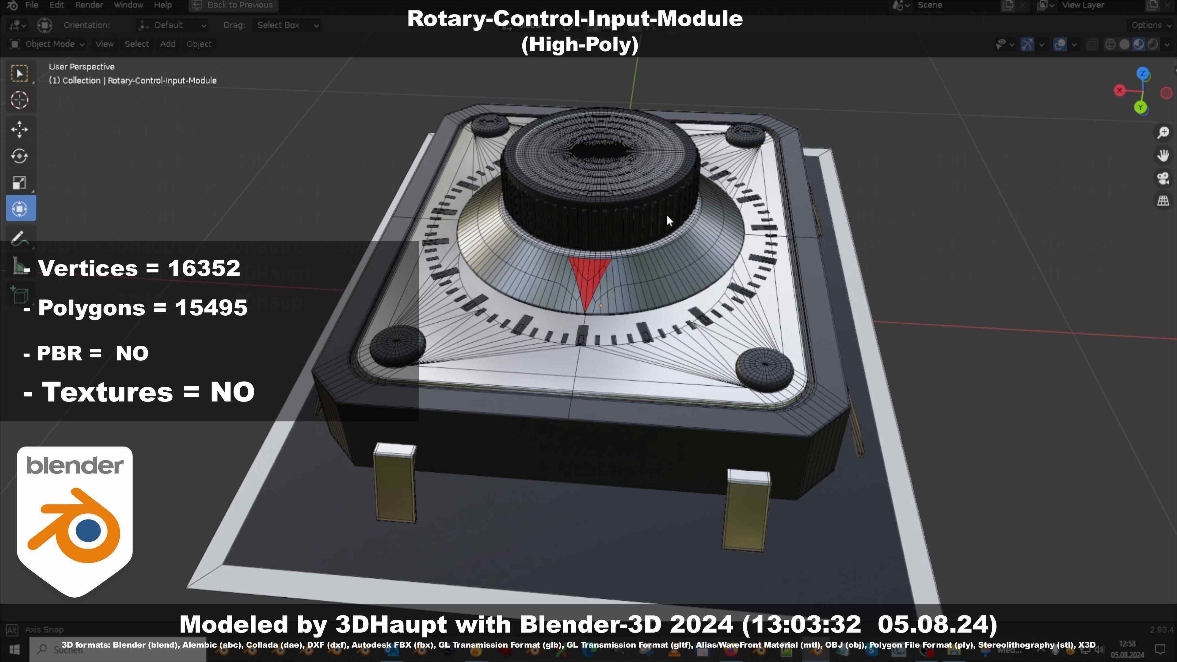 Rotary-Control-Input-Module 3D model_51