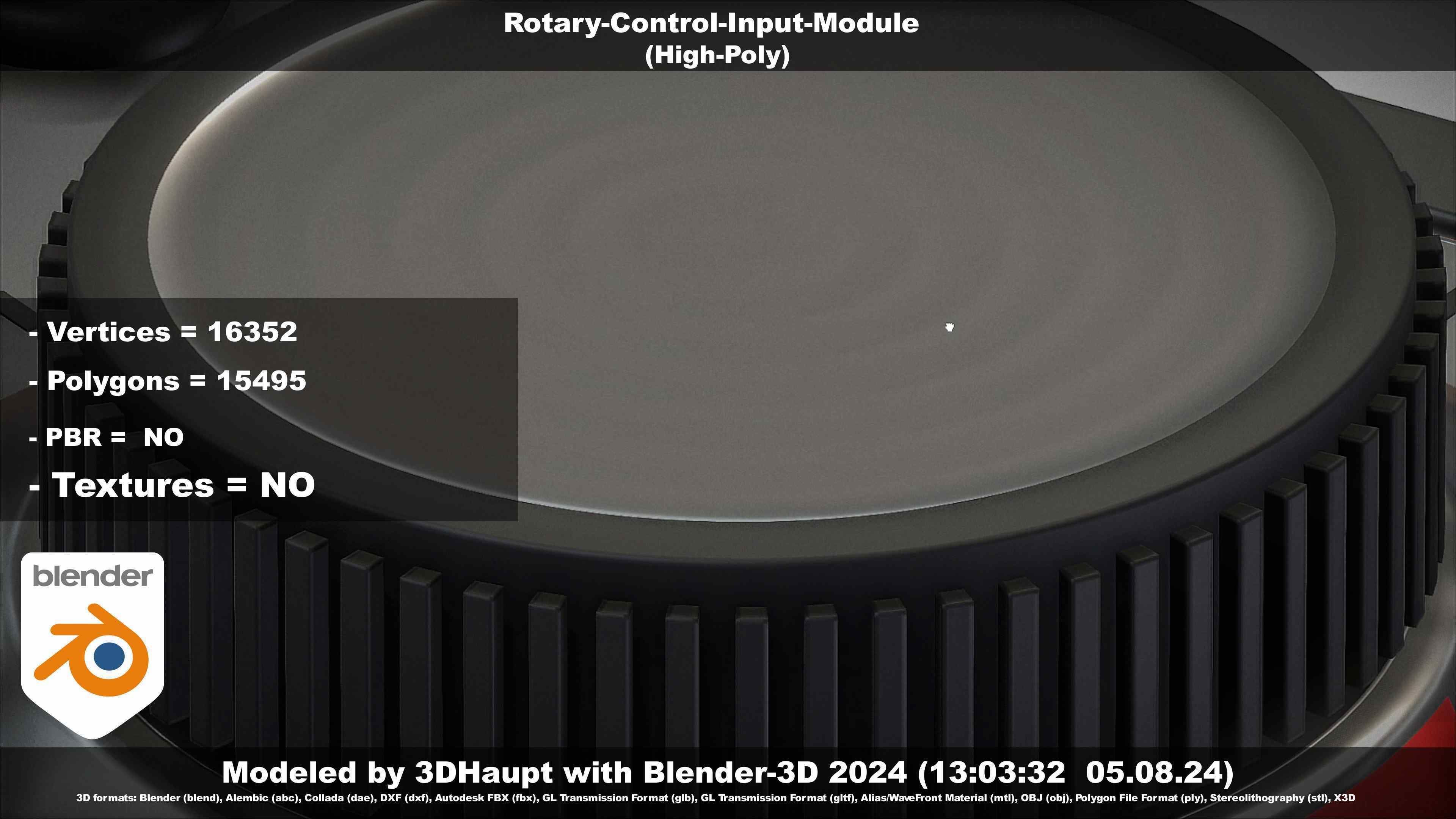 Rotary-Control-Input-Module 3D model_11
