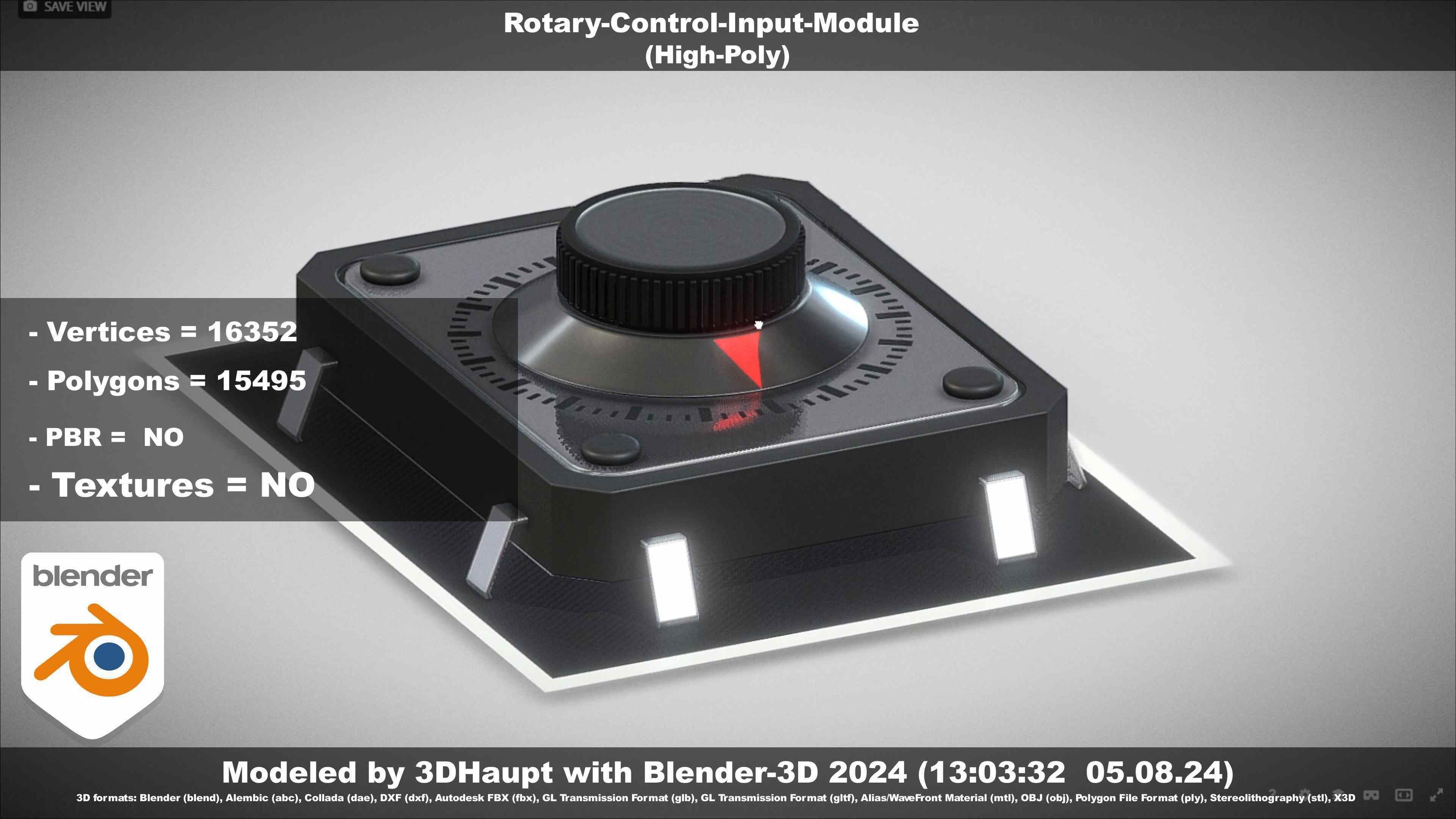 Rotary-Control-Input-Module 3D model_86