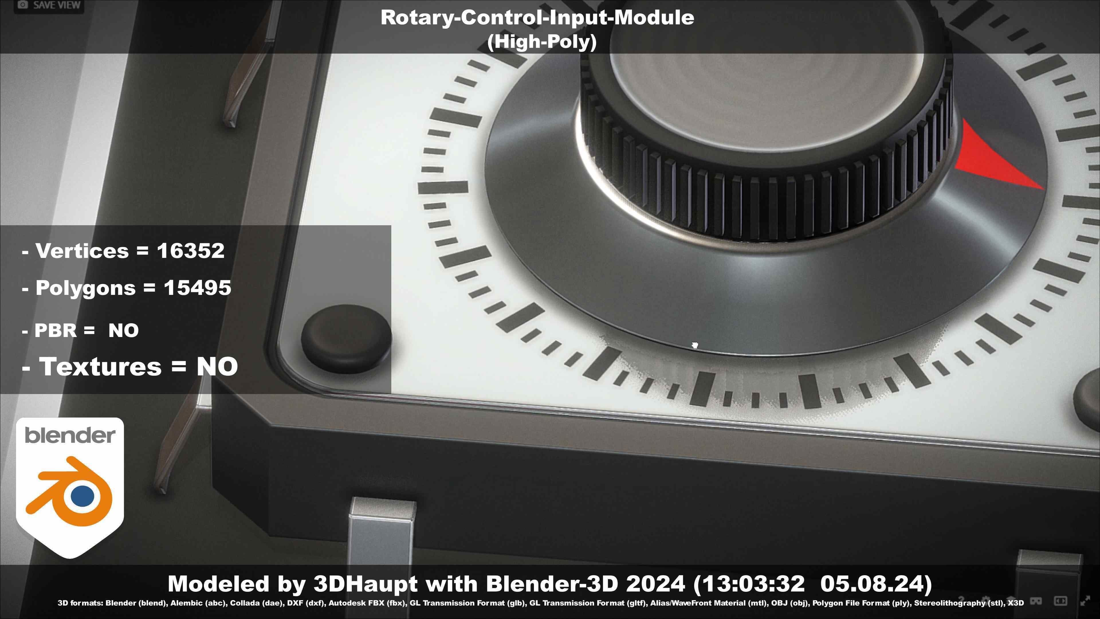 Rotary-Control-Input-Module 3D model_15