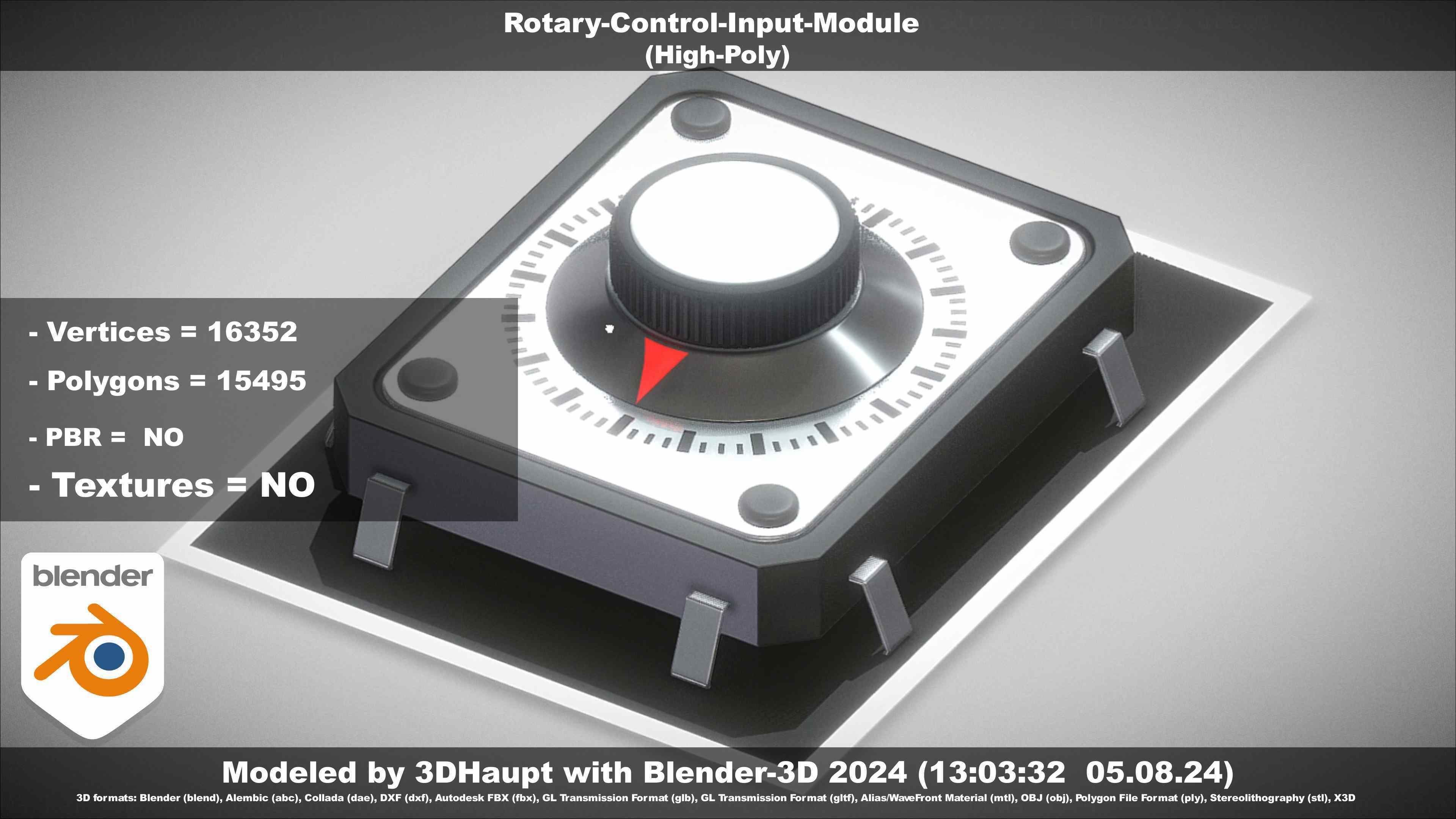 Rotary-Control-Input-Module 3D model_72