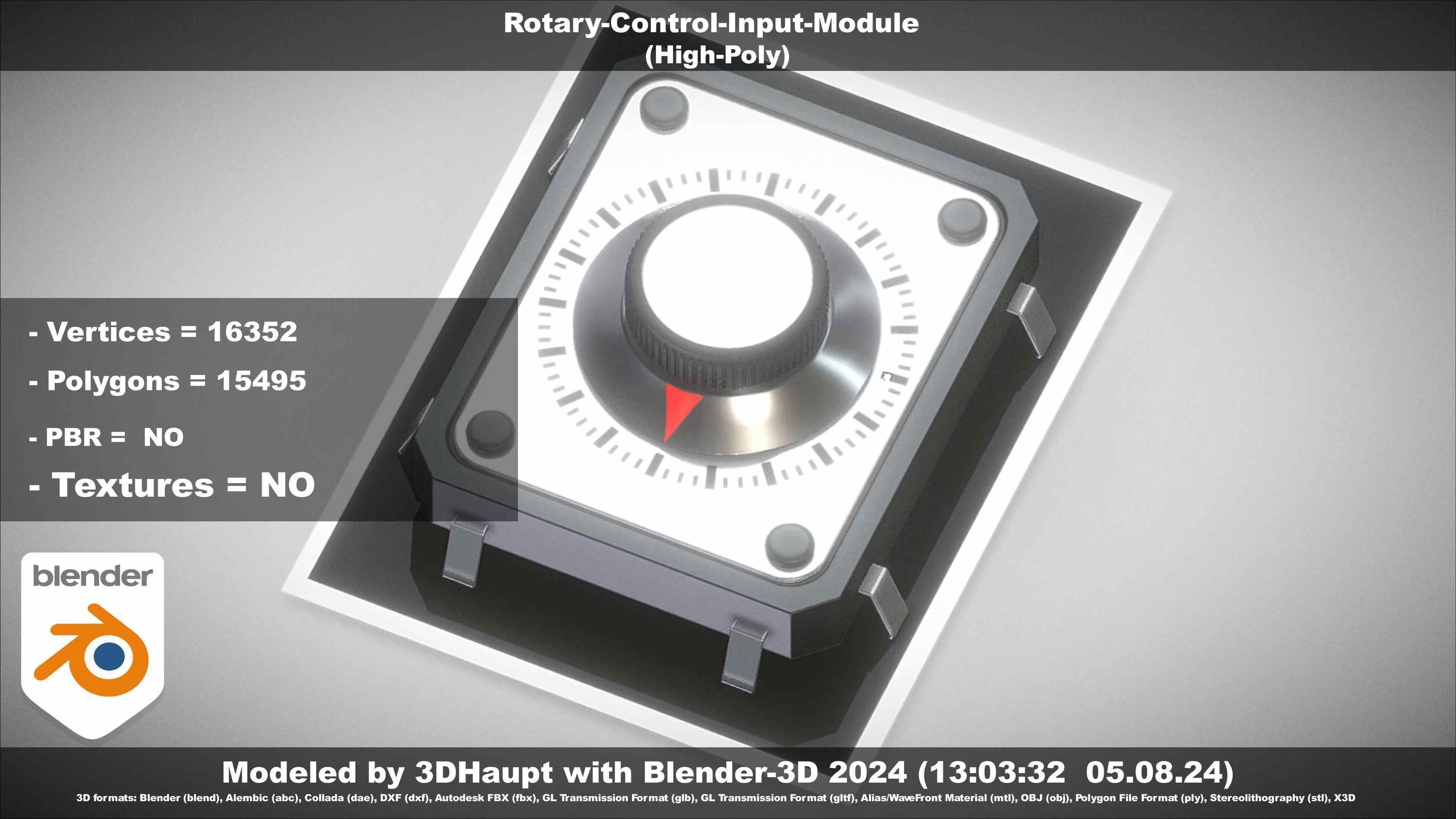 Rotary-Control-Input-Module 3D model_43