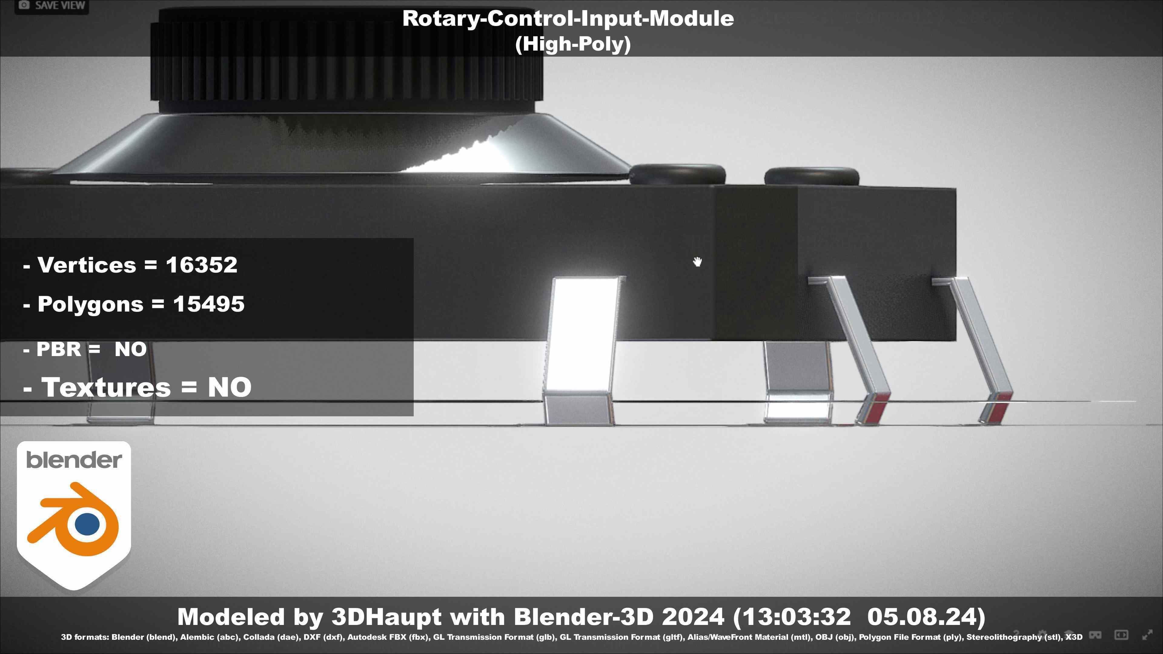 Rotary-Control-Input-Module 3D model_89
