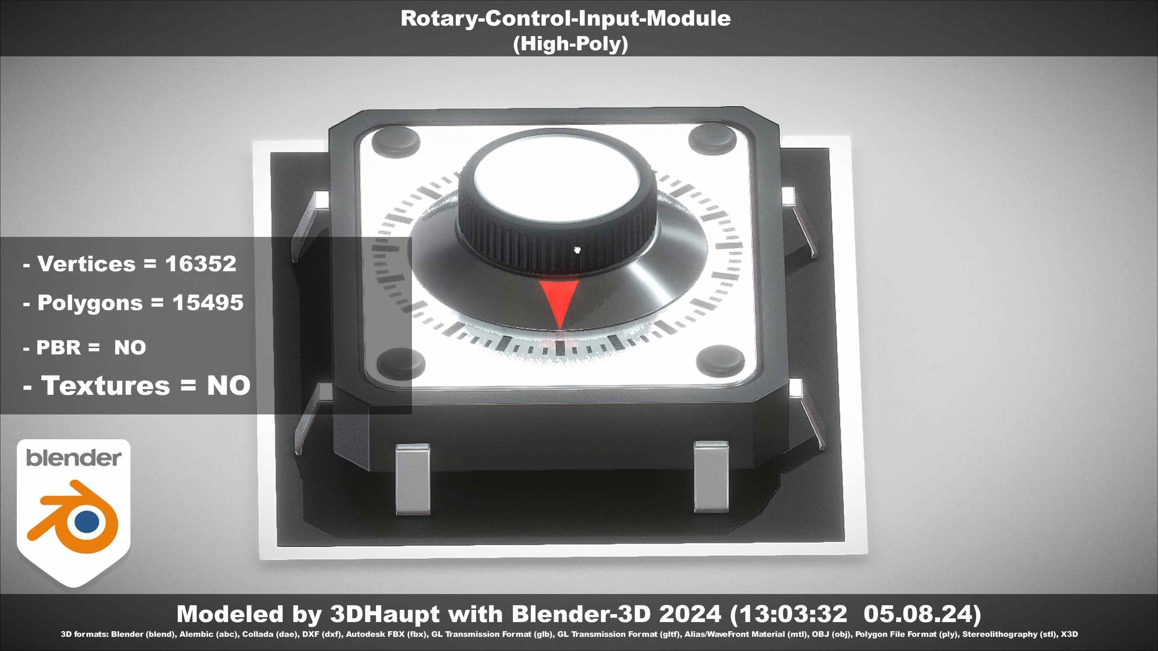 Rotary-Control-Input-Module 3D model_45