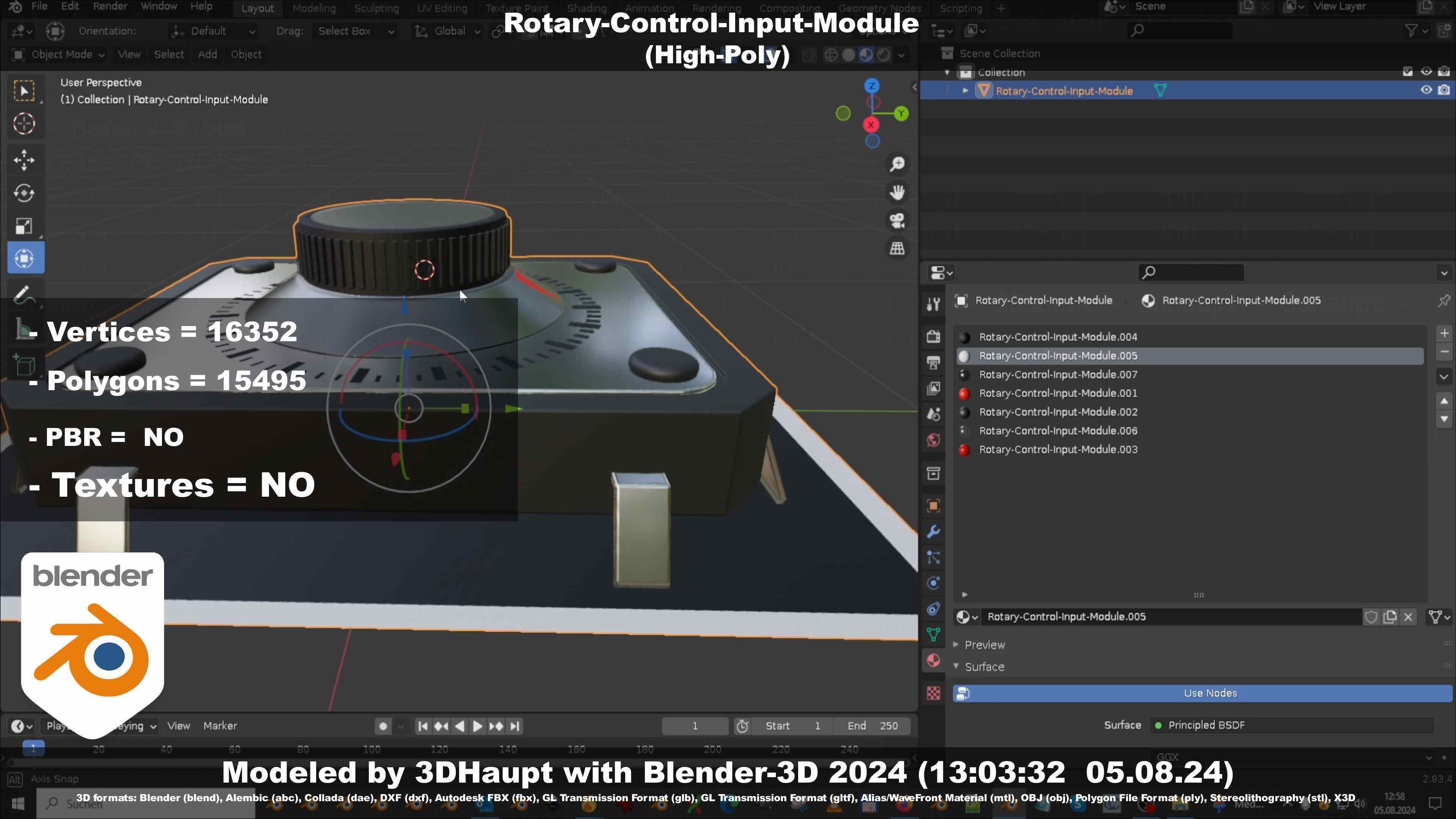 Rotary-Control-Input-Module 3D model_29