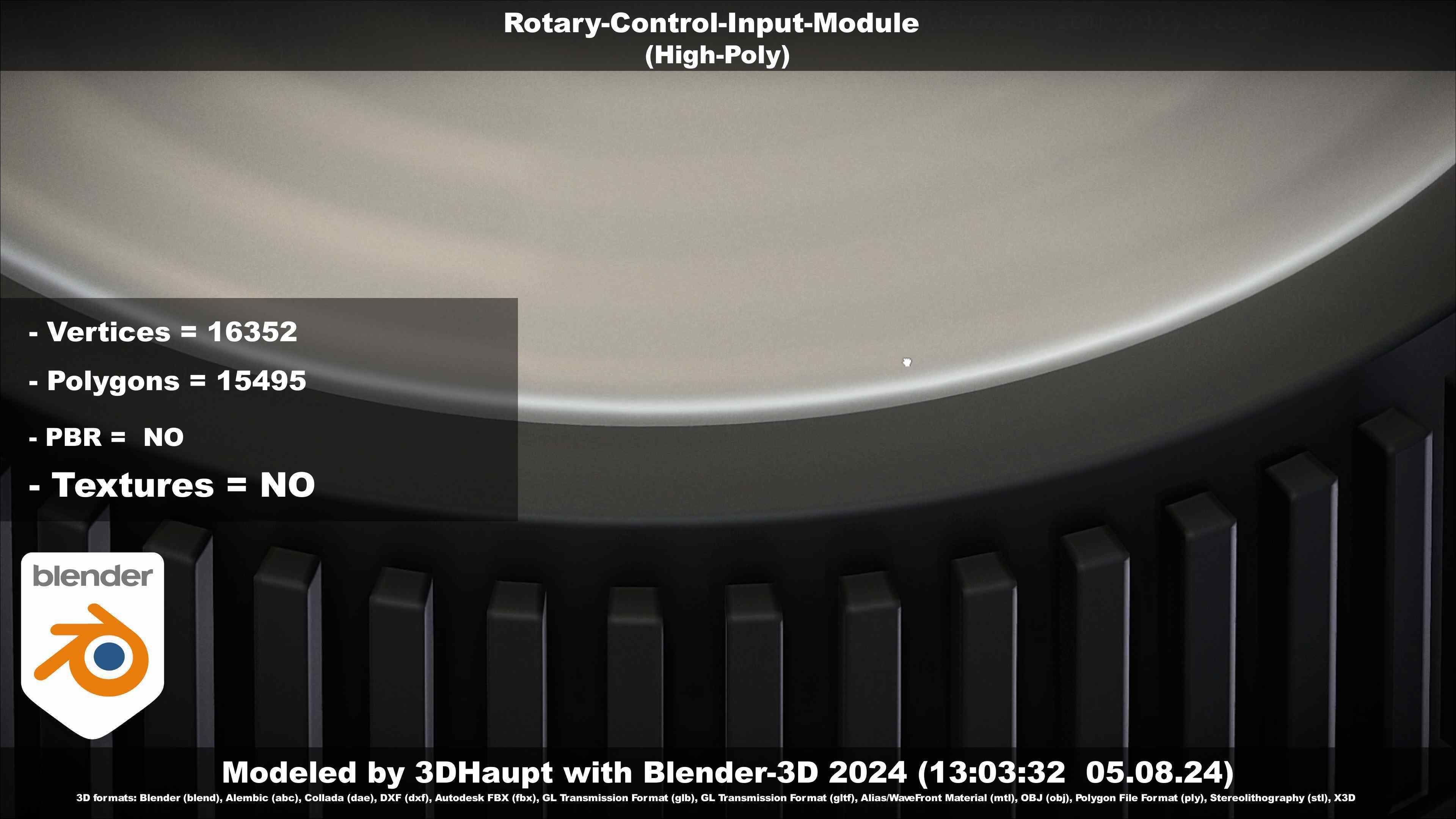 Rotary-Control-Input-Module 3D model_84