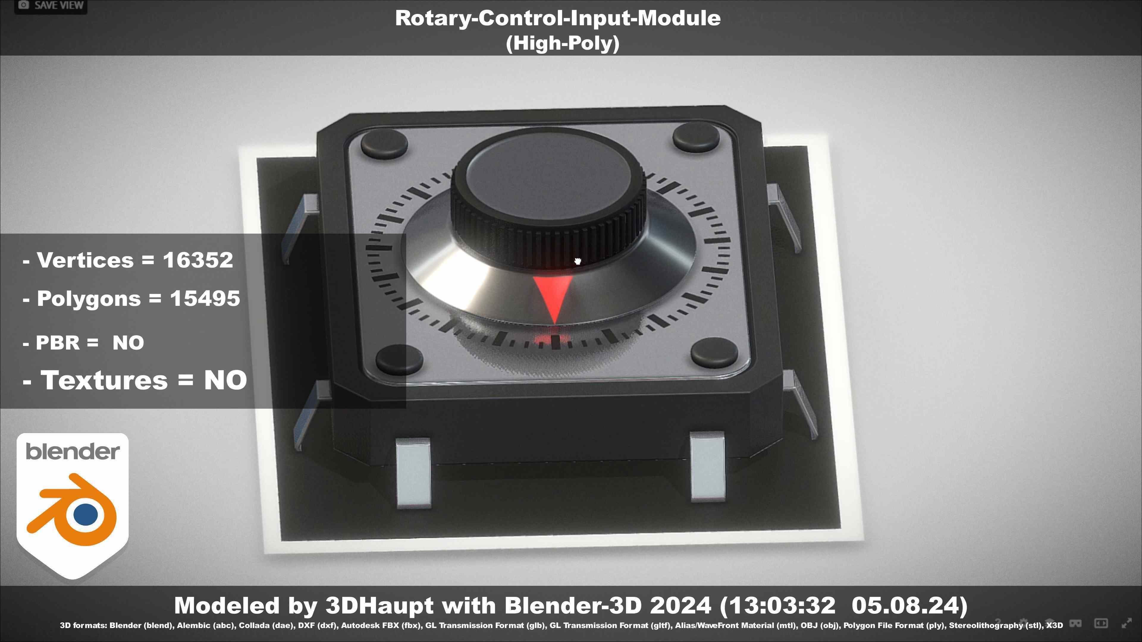 Rotary-Control-Input-Module 3D model_44