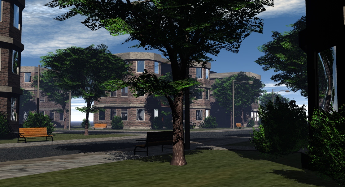 Street Corner 3D print model_1