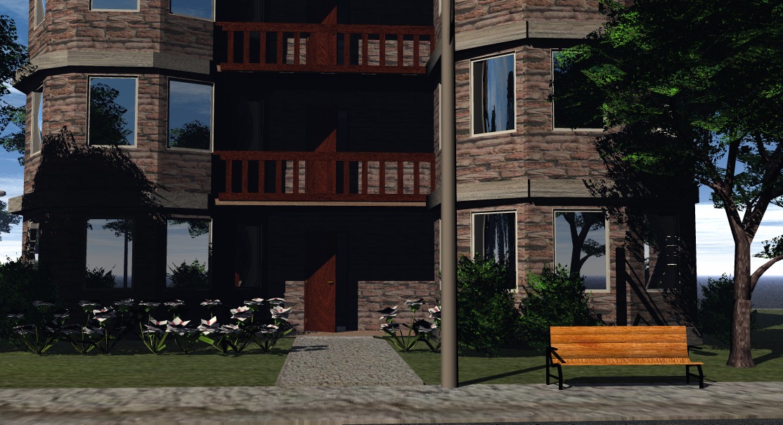 Street Corner 3D print model_4