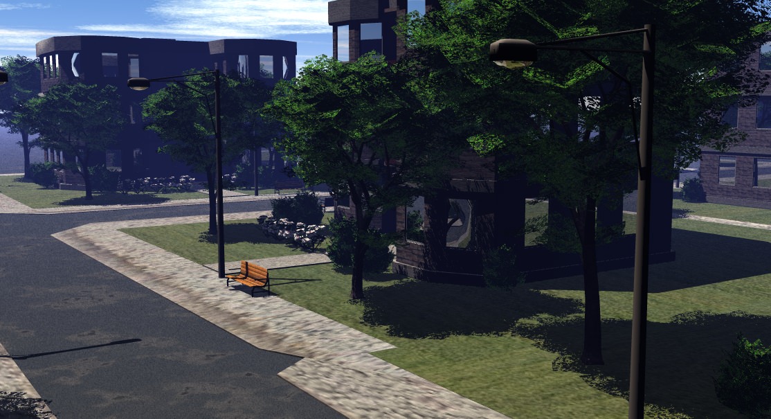 Street Corner 3D print model_3