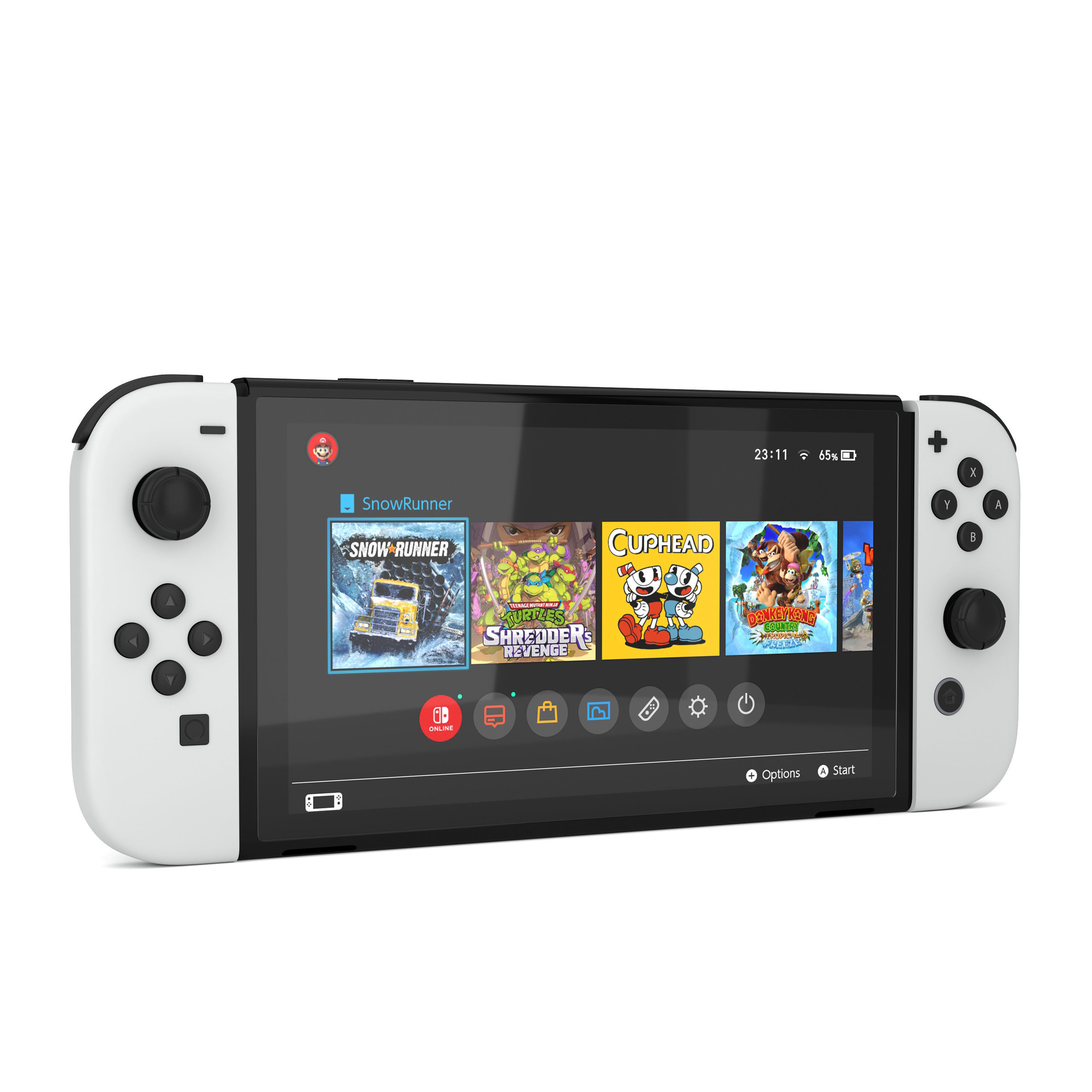 Nintendo Switch Oled 3D model_1