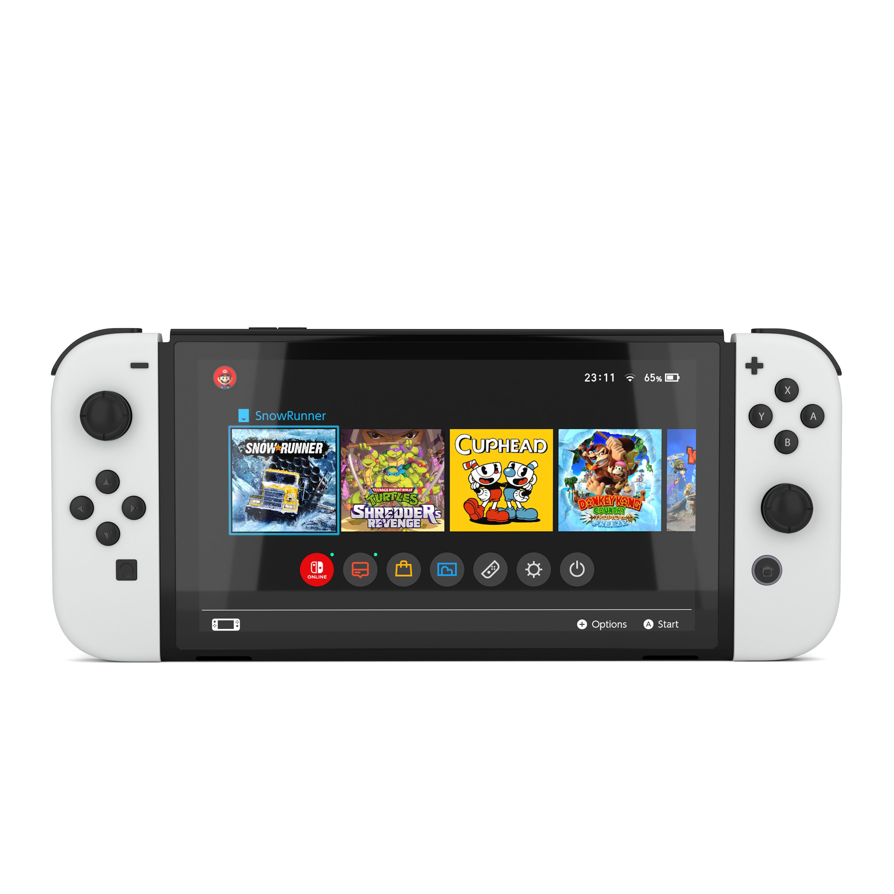 Nintendo Switch Oled 3D model_2