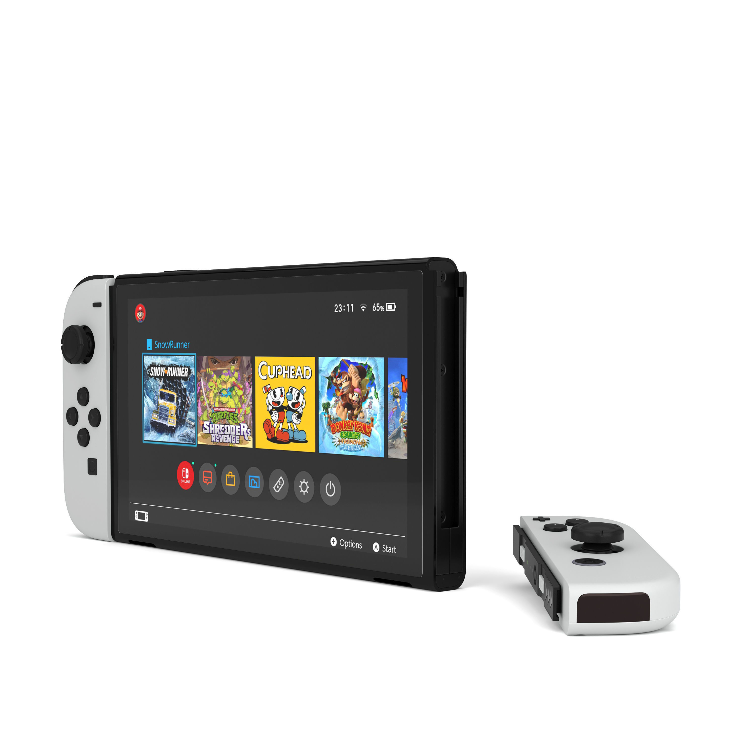 Nintendo Switch Oled 3D model_3