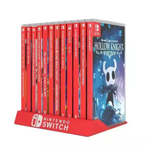 Nintendo Game Cases 3D model