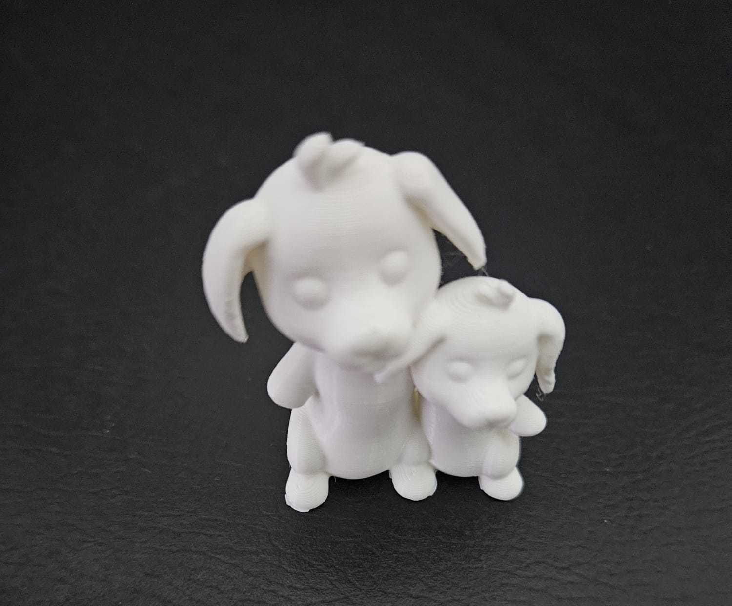 Dachshund Hug 3D print model_13