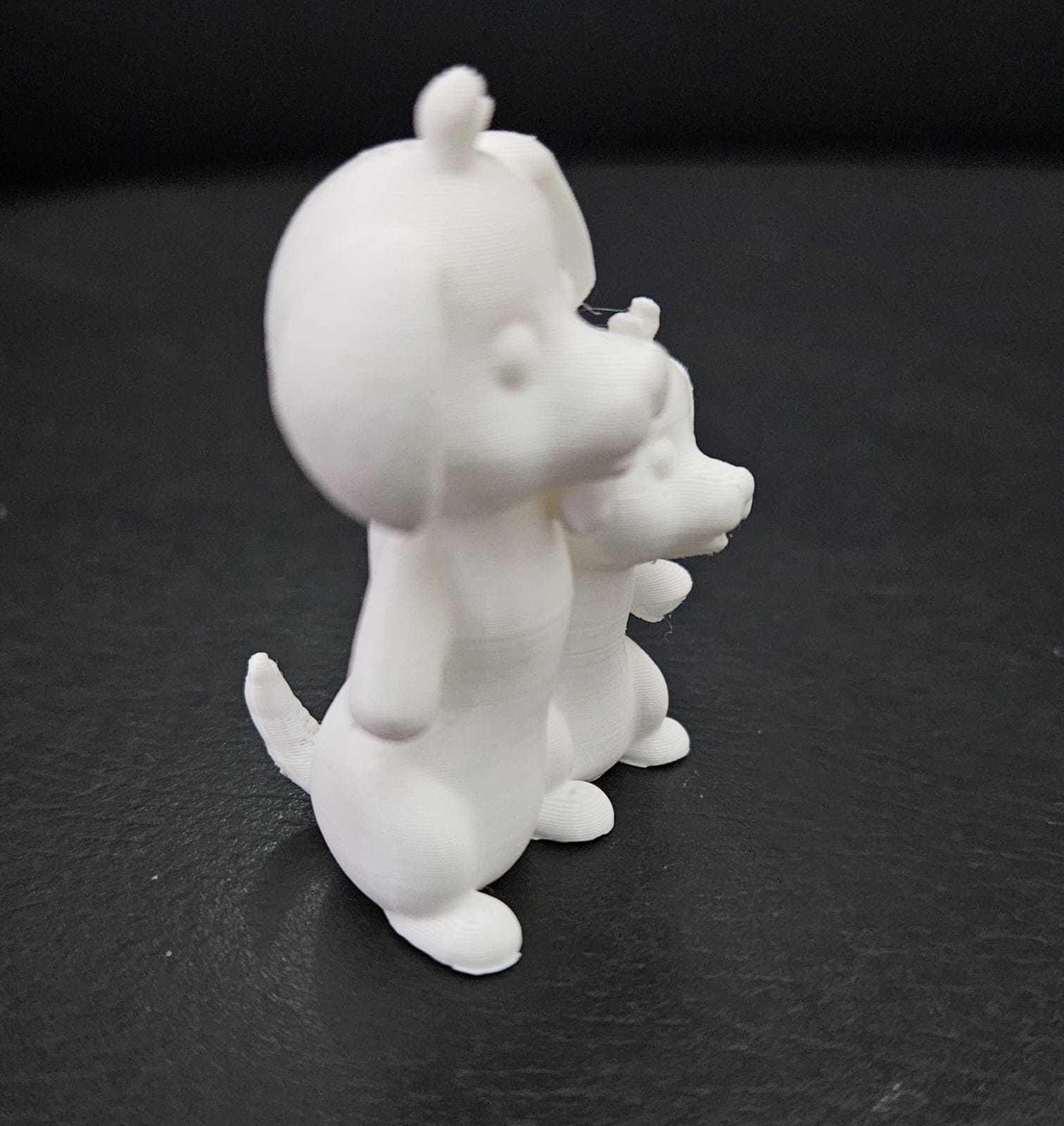 Dachshund Hug 3D print model_10