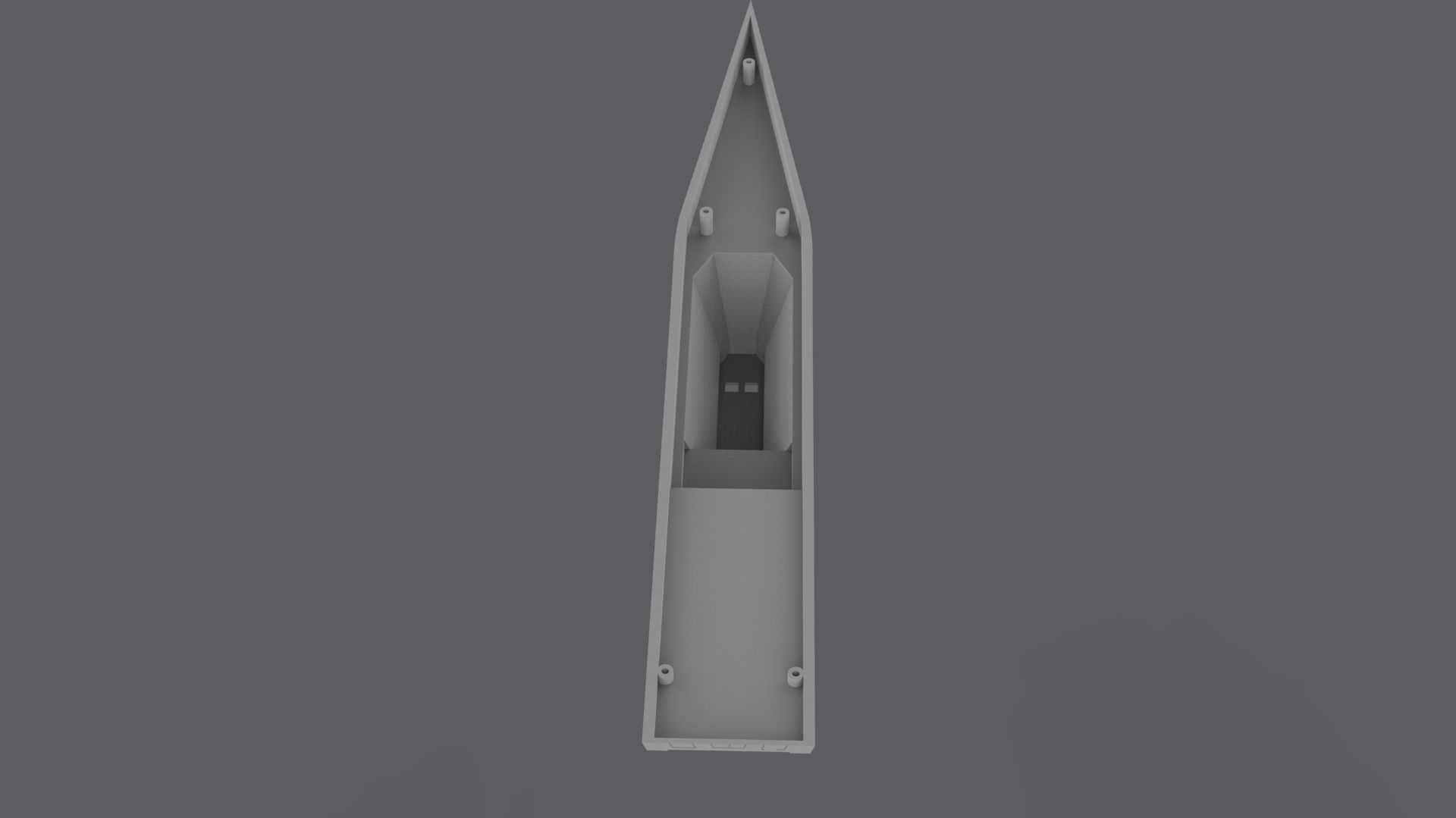 USS Zumwalt DDG-1000 RC 3D print model_3