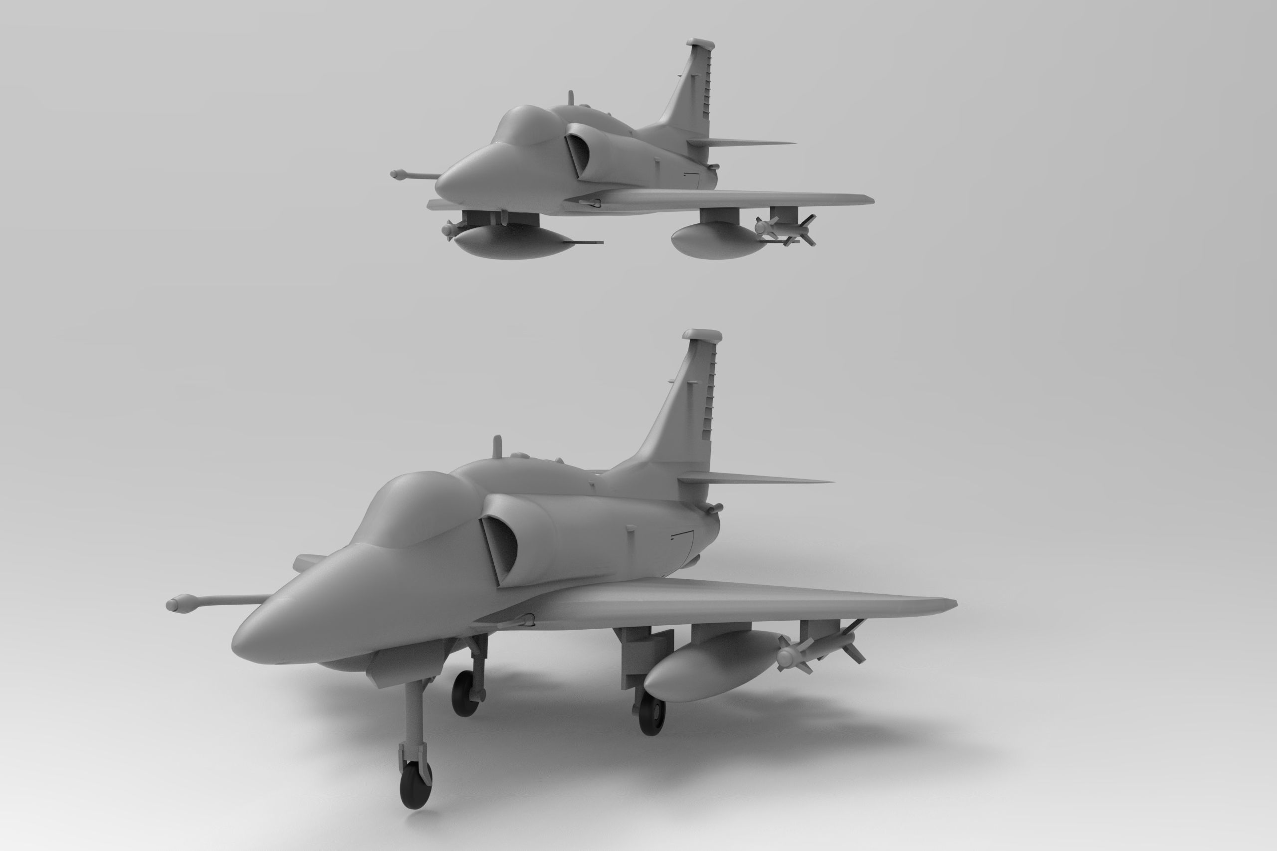 Lockheed Martin A-4AR Fightinghawk 3D print model_5