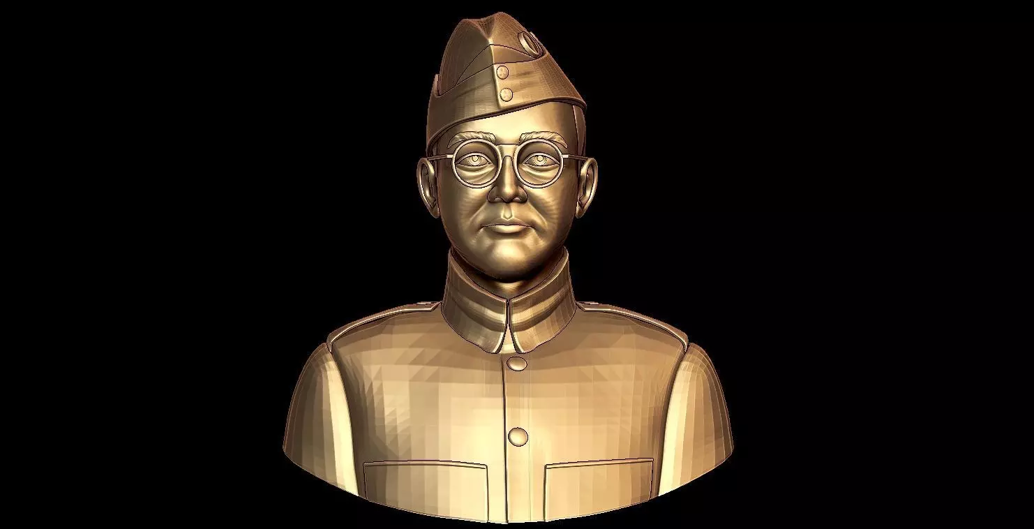 Subhas Chandra Bose 3D print model