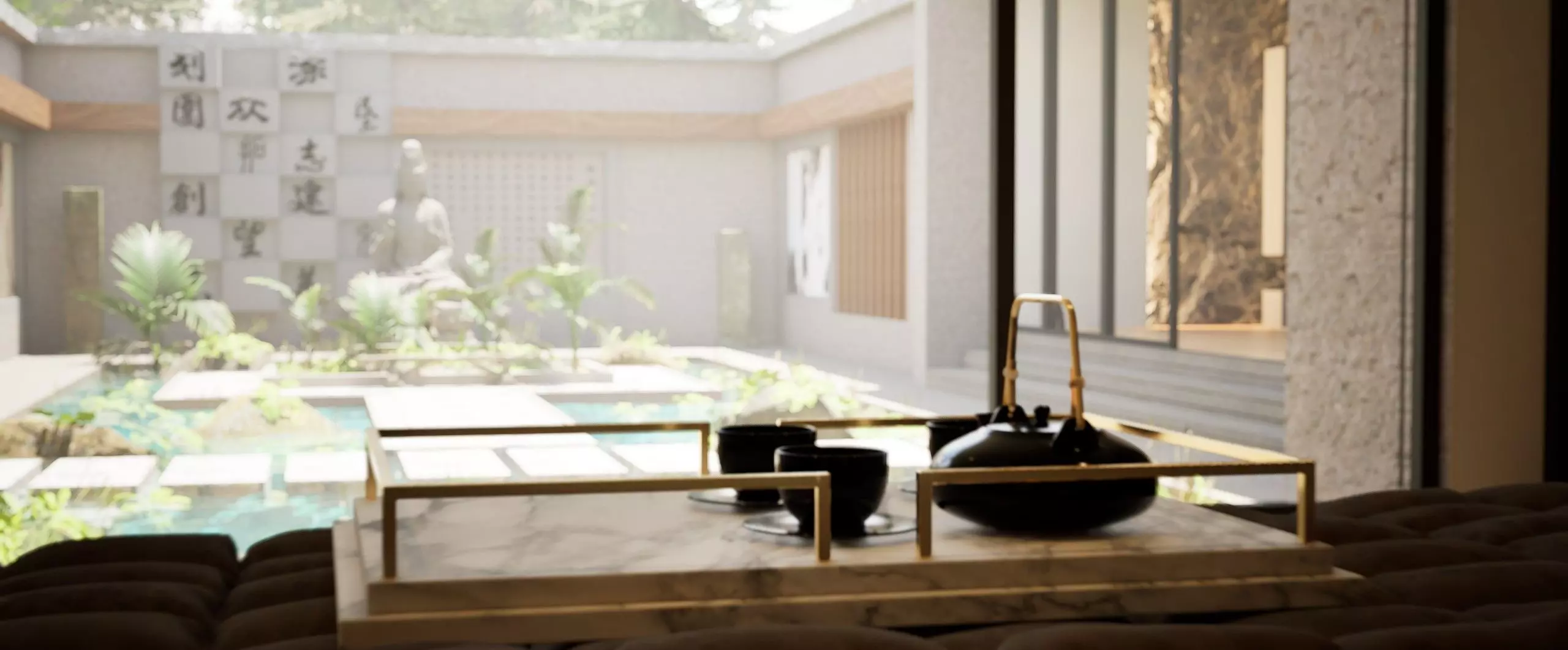 Meditation House Model Only 3D model_0