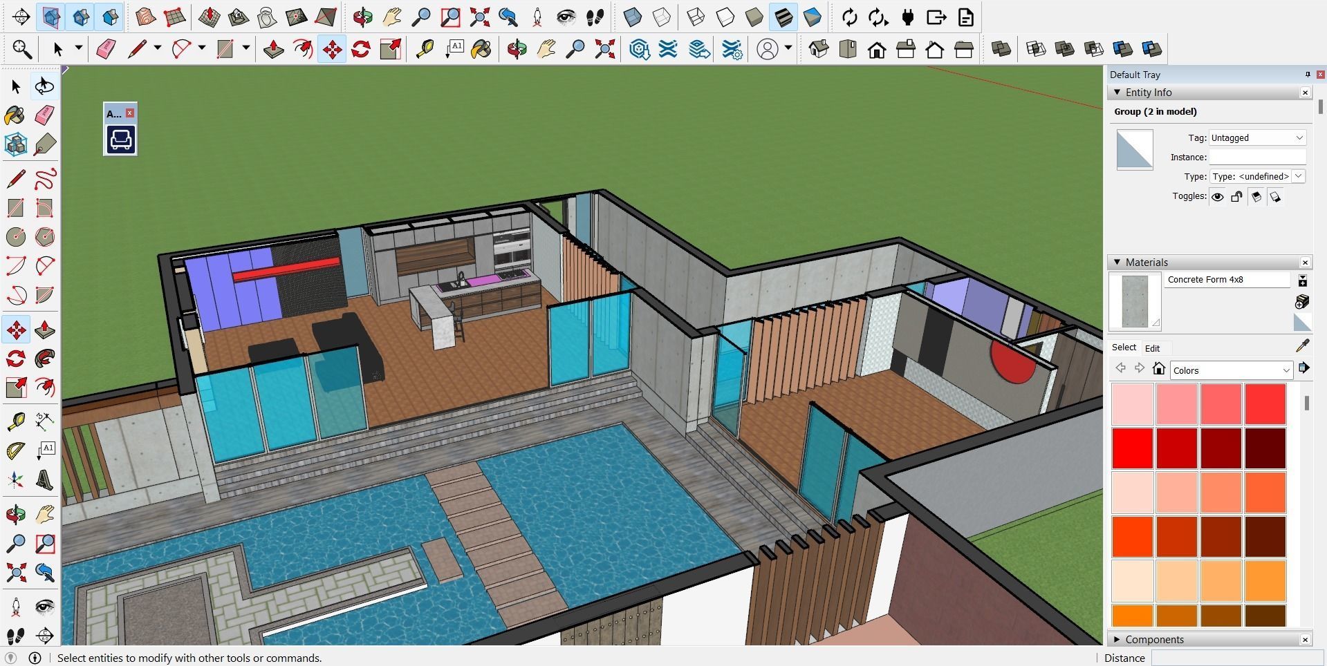 Meditation House Model Only 3D model_11